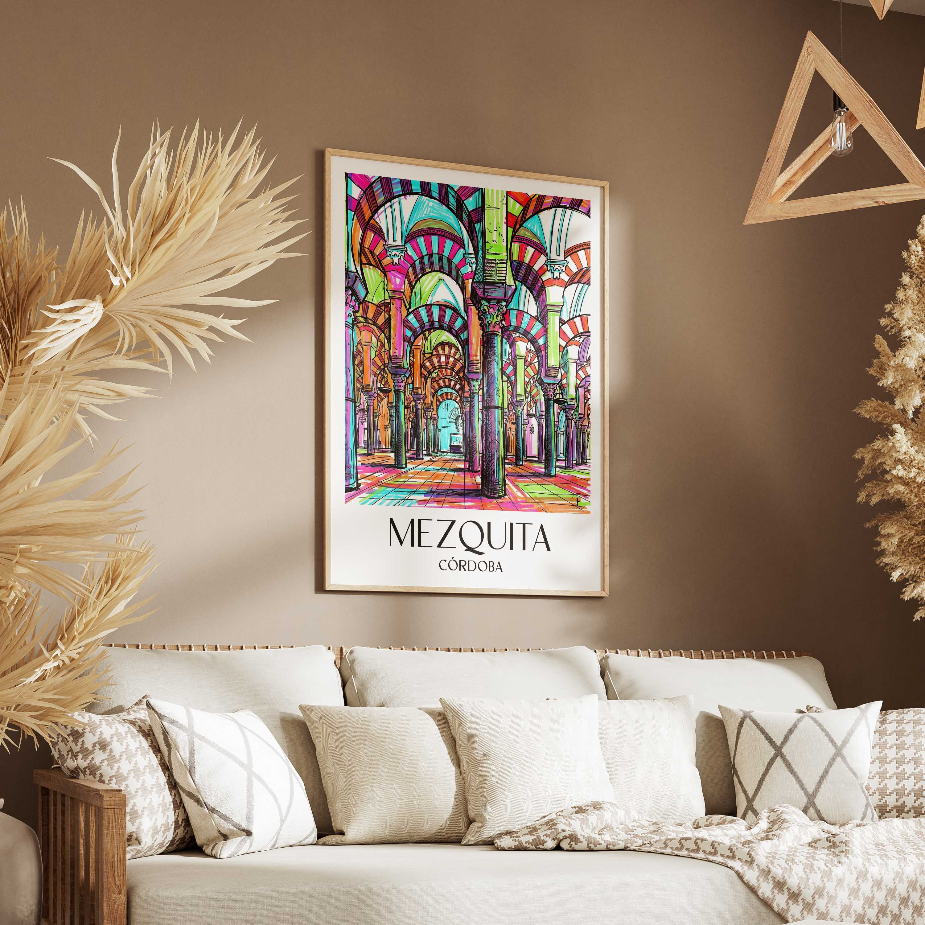 mezquita-córdoba-spanien-poster-graffiti