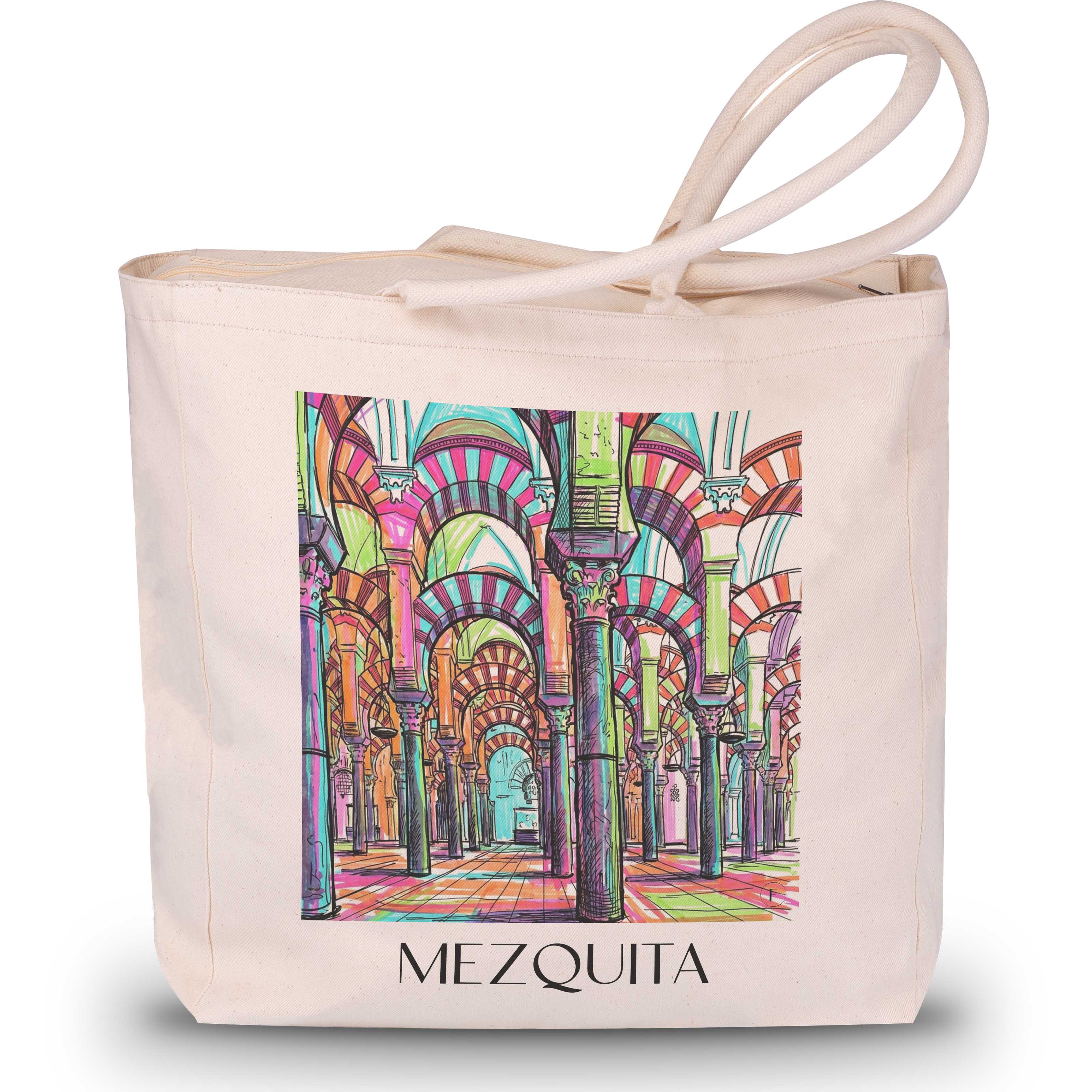 mezquita-córdoba-spanien-einkaufstasche-graffiti