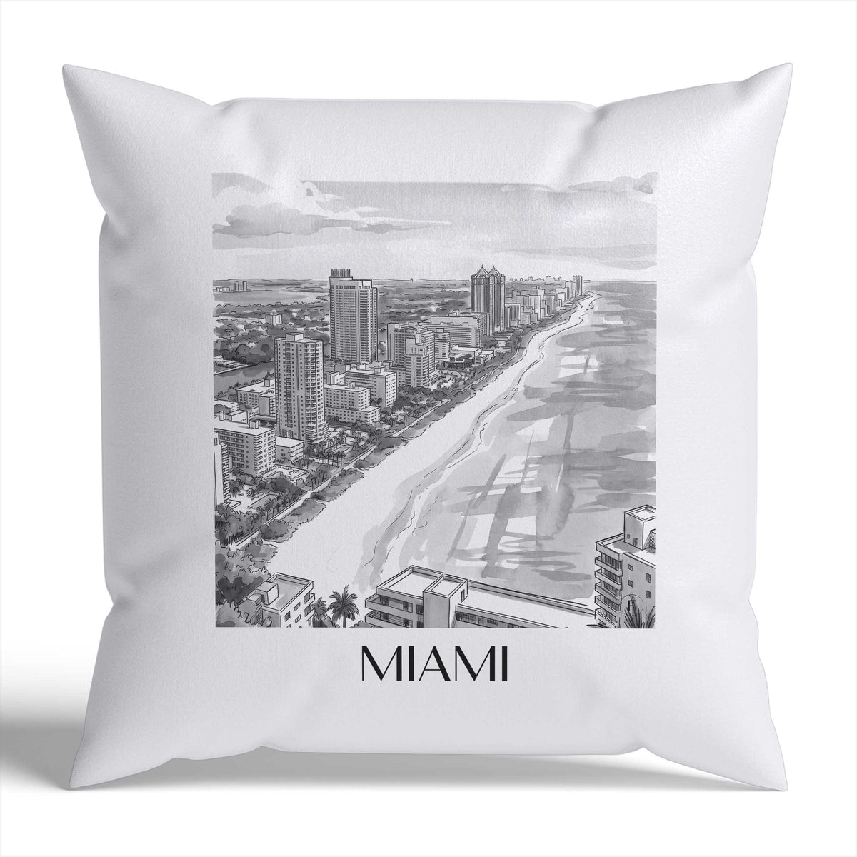 miami-usa-usa-kissenbezug-aquarell-schwarz-weiss