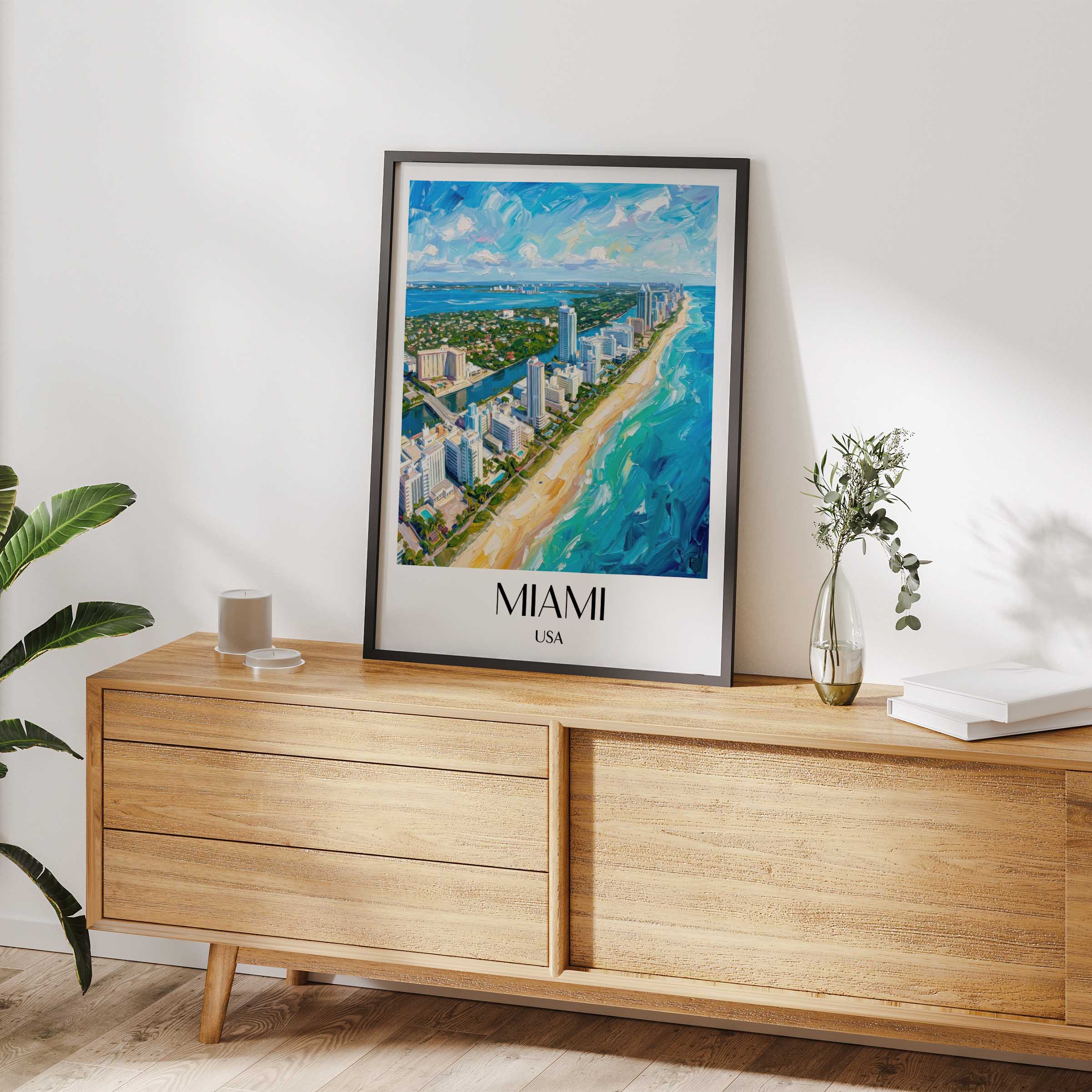 miami-usa-poster-oil-painting-oelgemaelde