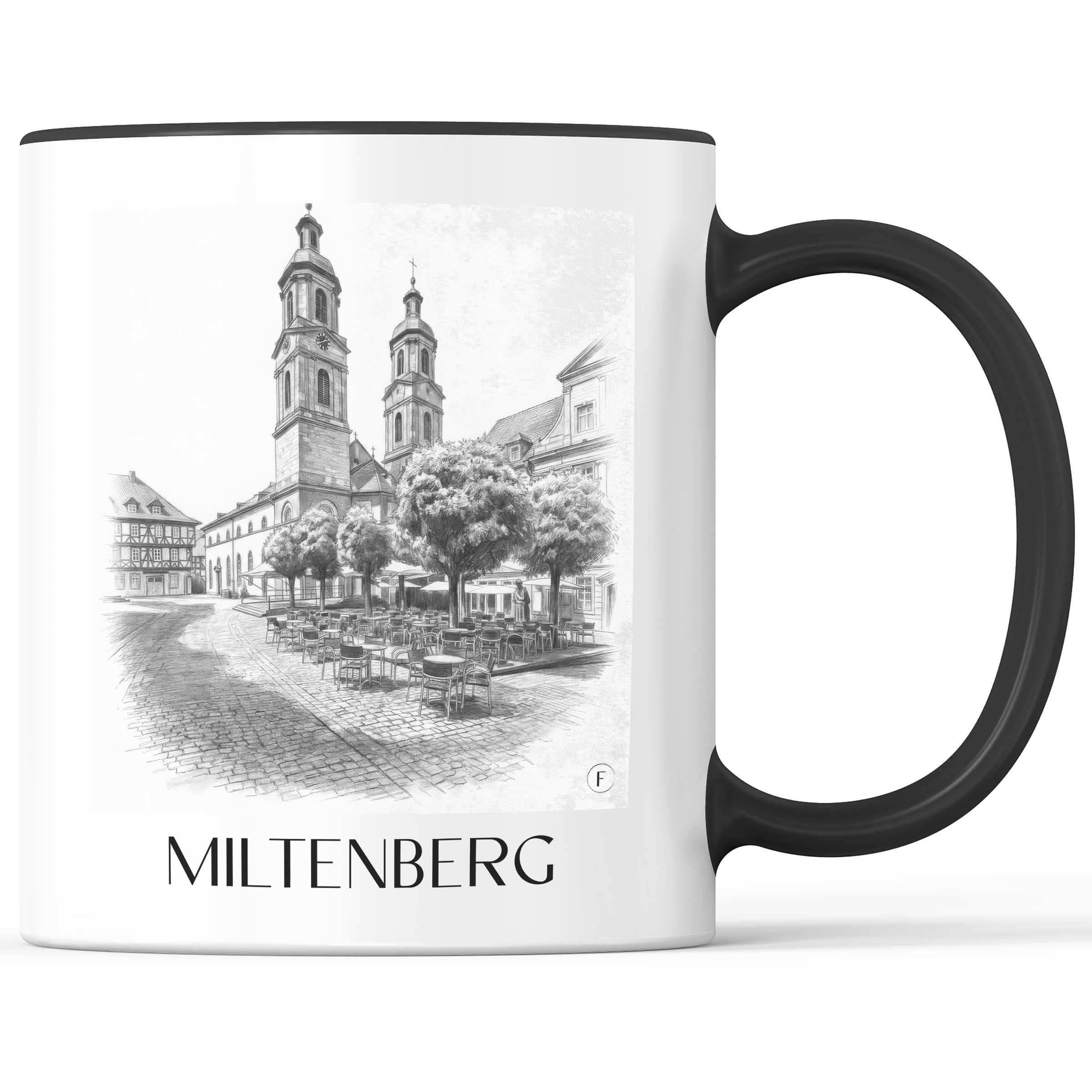 miltenberg-odenwald-deutschland-kaffeebecher-bleistift-zeichnung-drawing