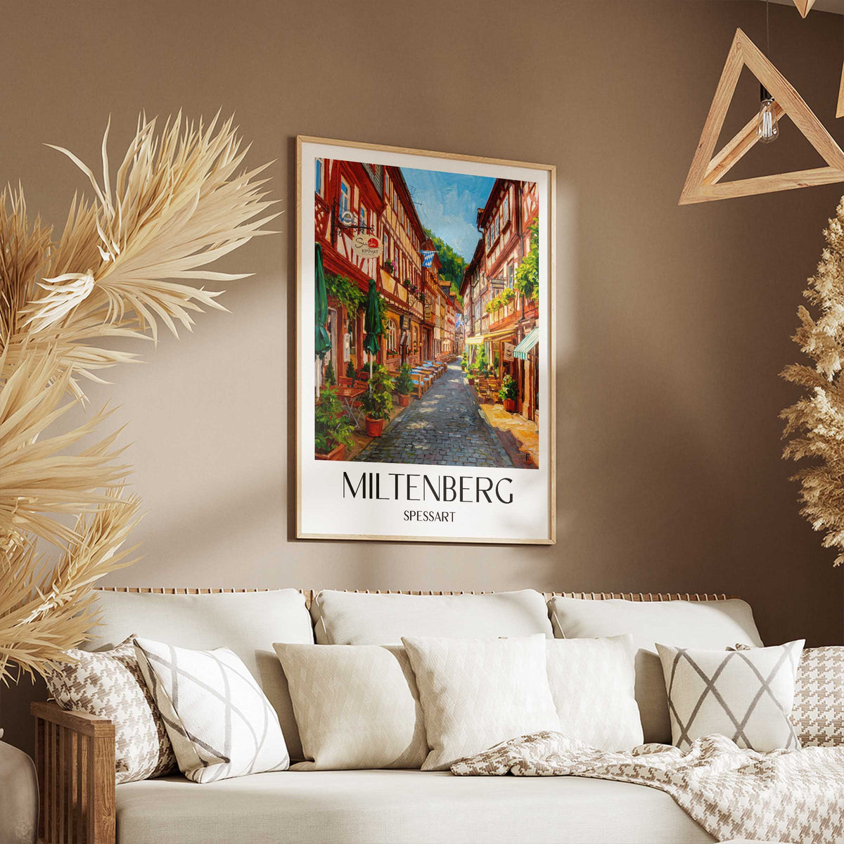 miltenberg-spessart-deutschland-poster-oil-painting-oelgemaelde