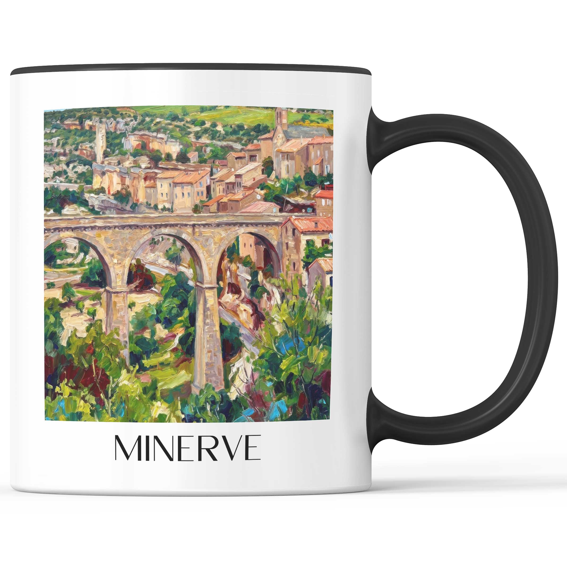 minerve--minervois-frankreich-kaffeebecher-oil-painting-oelgemaelde