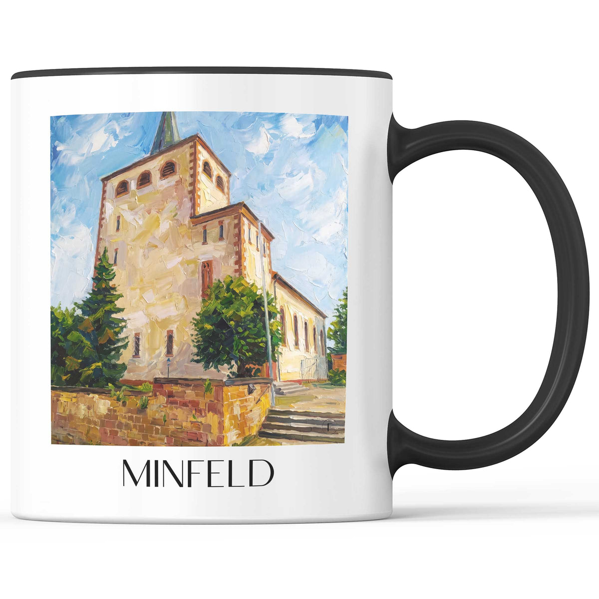 minfeld-südpfalz-deutschland-kaffeebecher-oil-painting-oelgemaelde