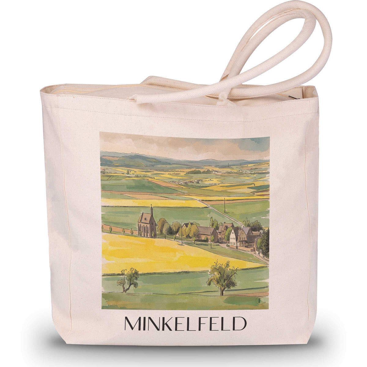 minkelfeld-eifel-deutschland-einkaufstasche-aquarell
