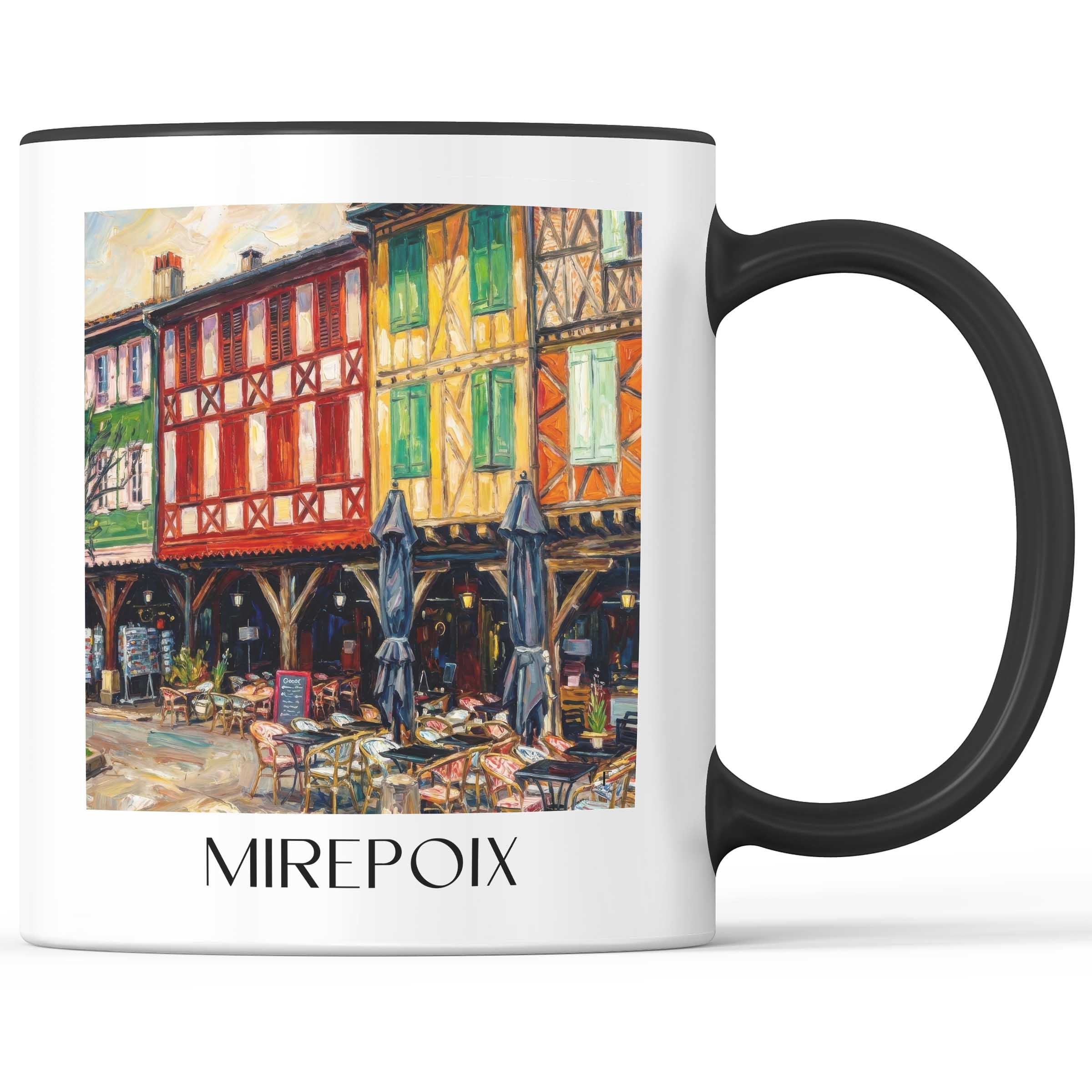 mirepoix--pays-cathare-frankreich-kaffeebecher-oil-painting-oelgemaelde