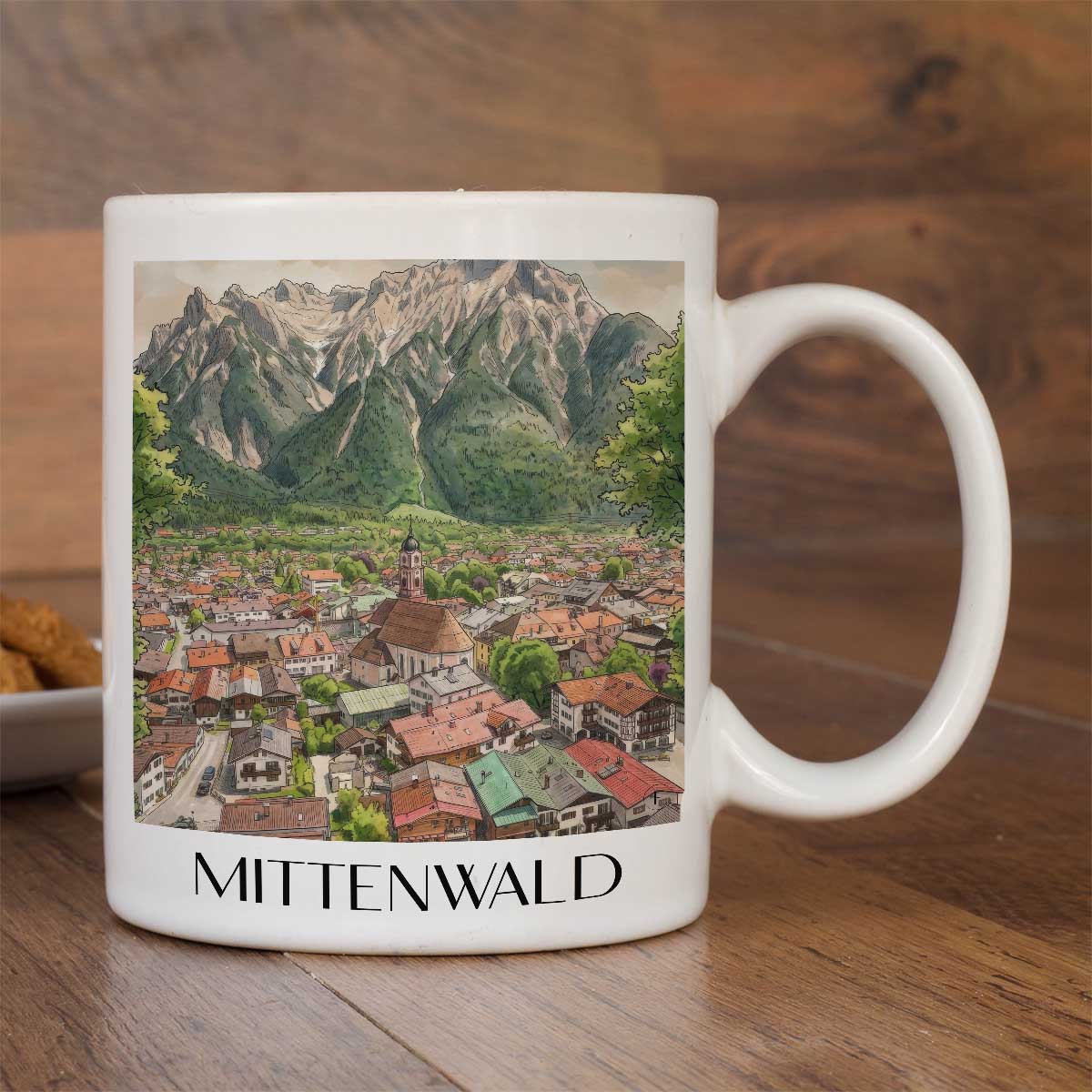 mittenwald-werdenfelser-land-deutschland-kaffeebecher-aquarell