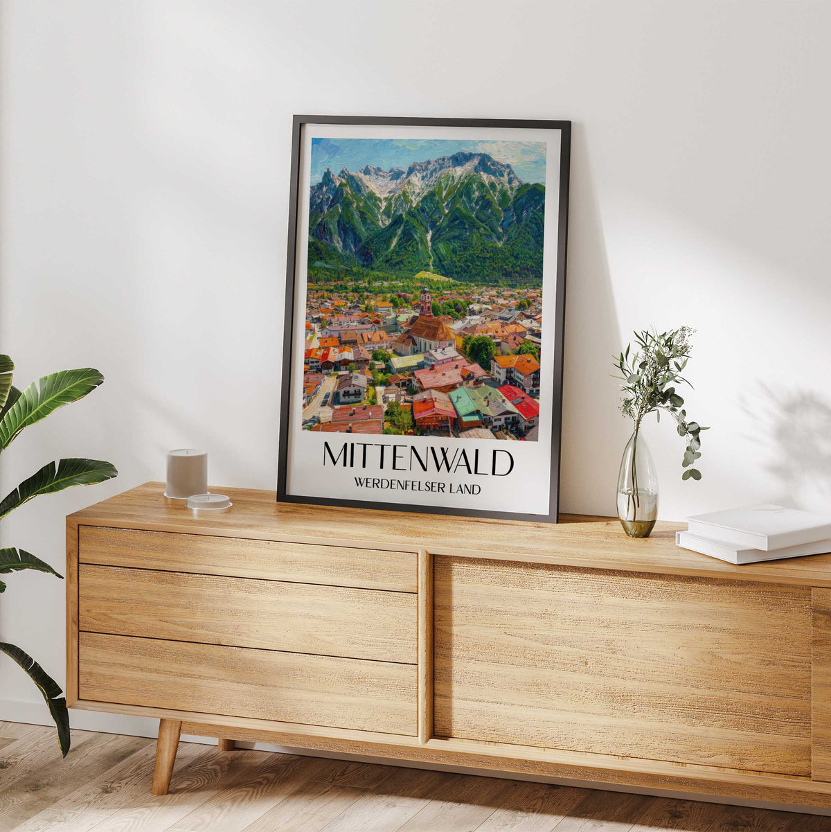 mittenwald-werdenfelser-land-deutschland-poster-oil-painting-oelgemaelde
