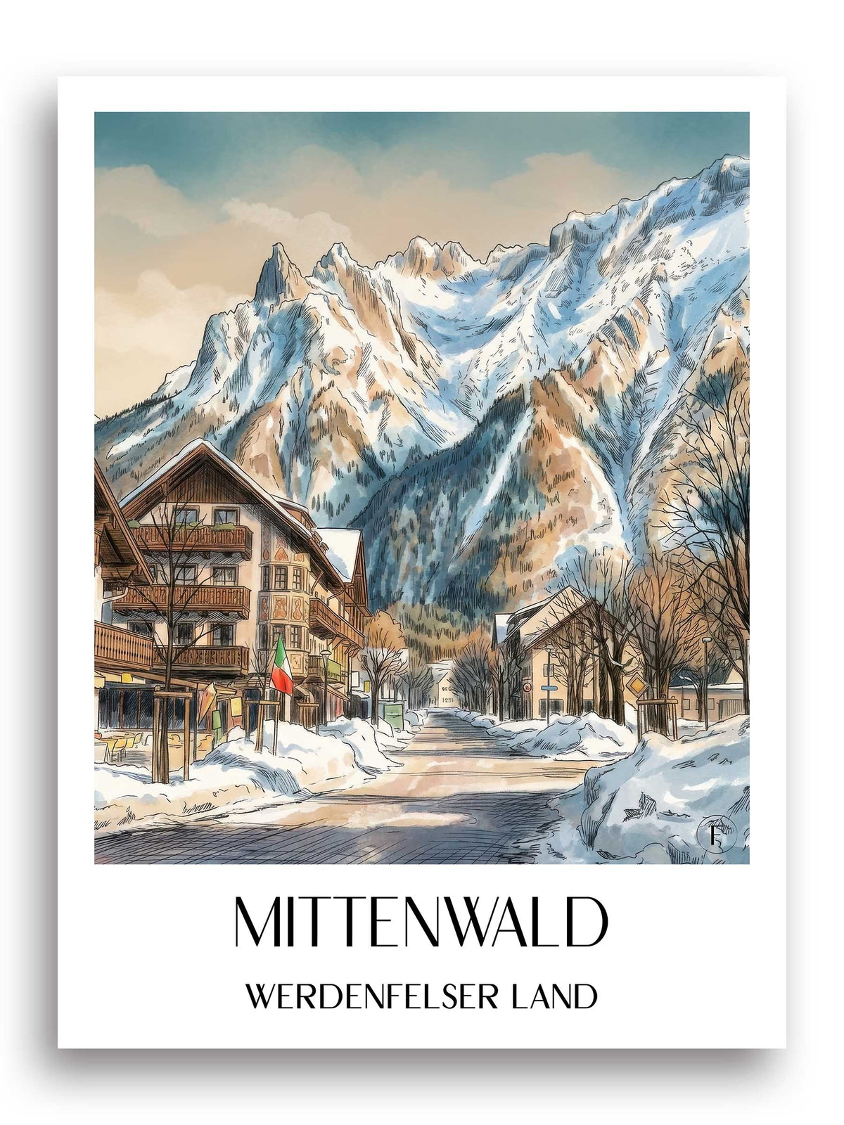 mittenwald-(im-winter)-werdenfelser-land-deutschland-poster-aquarell