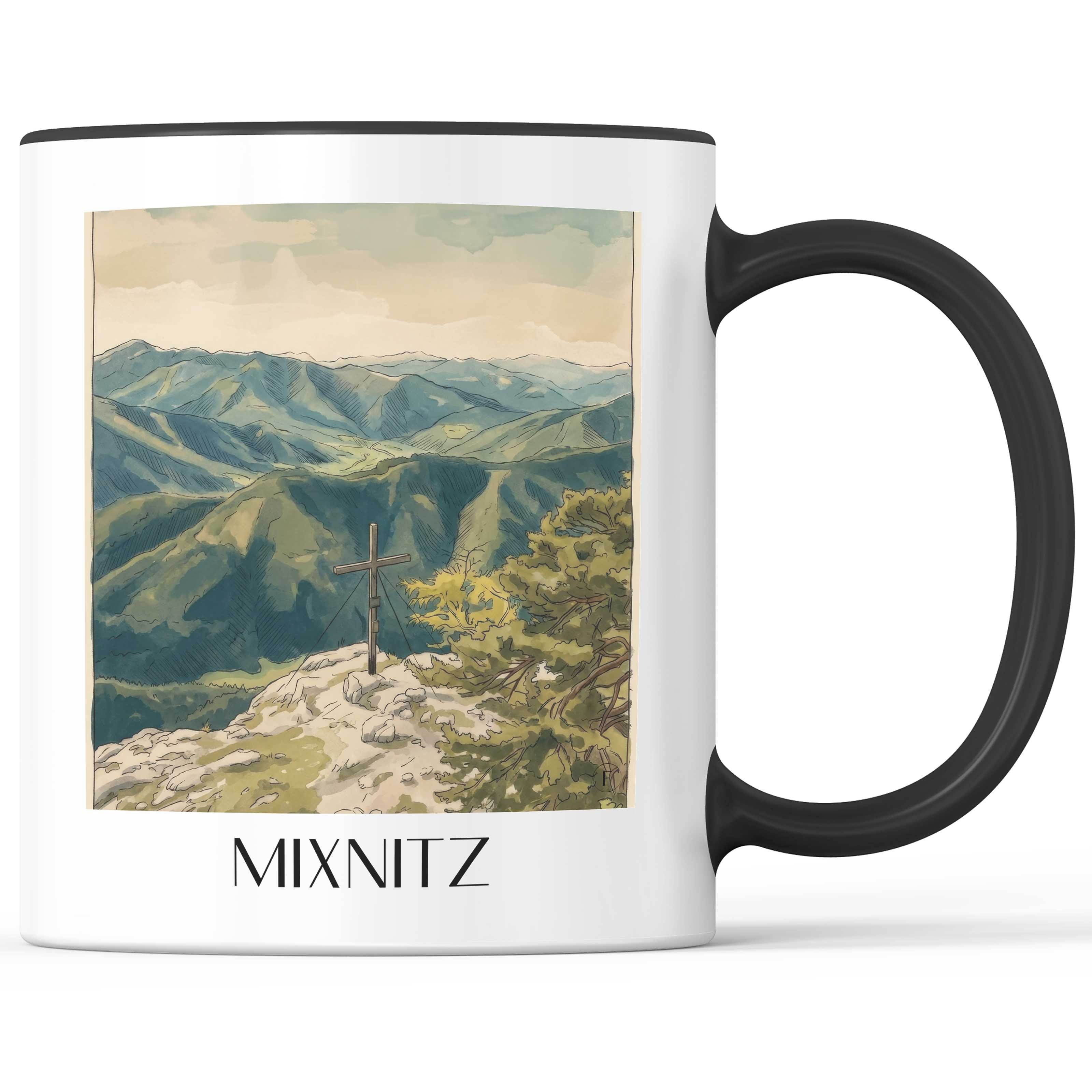 mixnitz-steiermark-österreich-kaffeebecher-aquarell