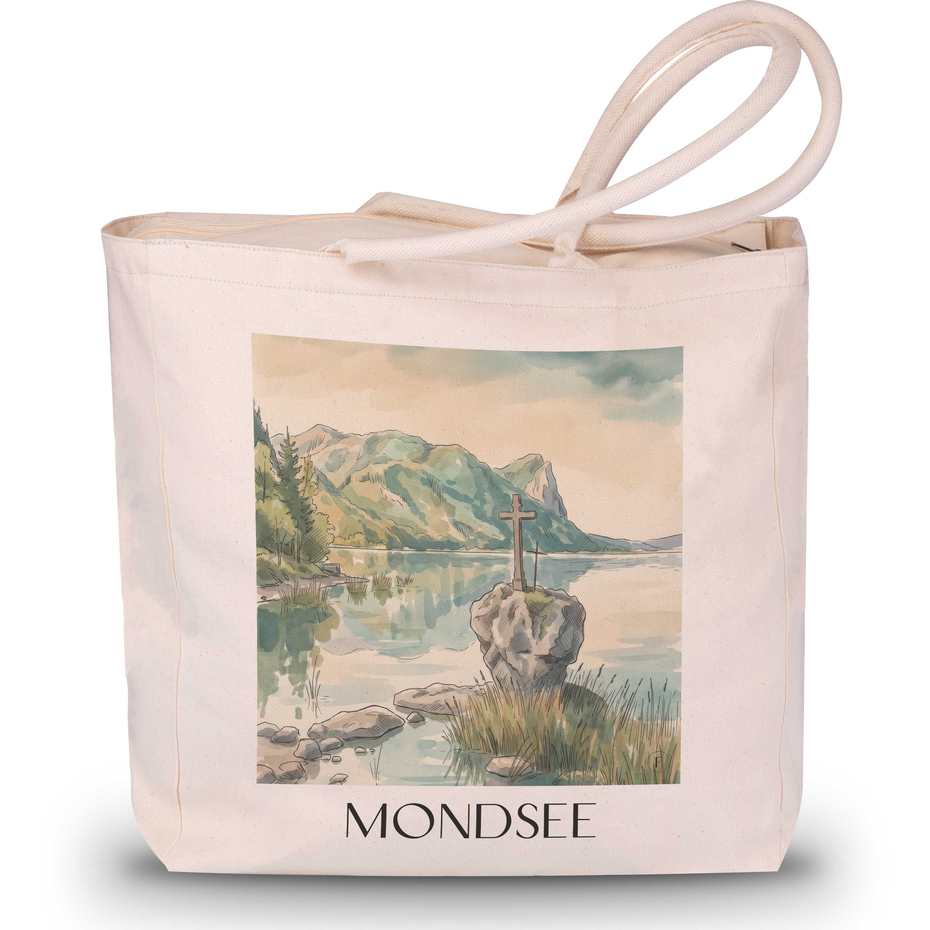 mondsee-österreich-österreich-einkaufstasche-aquarell
