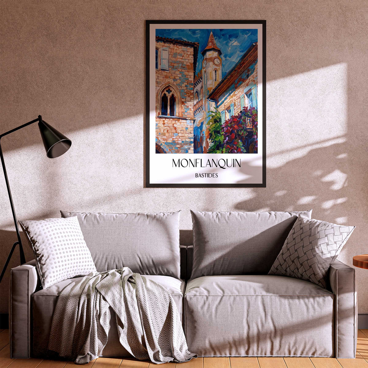 monflanquin-bastides-frankreich-poster-oil-painting-oelgemaelde