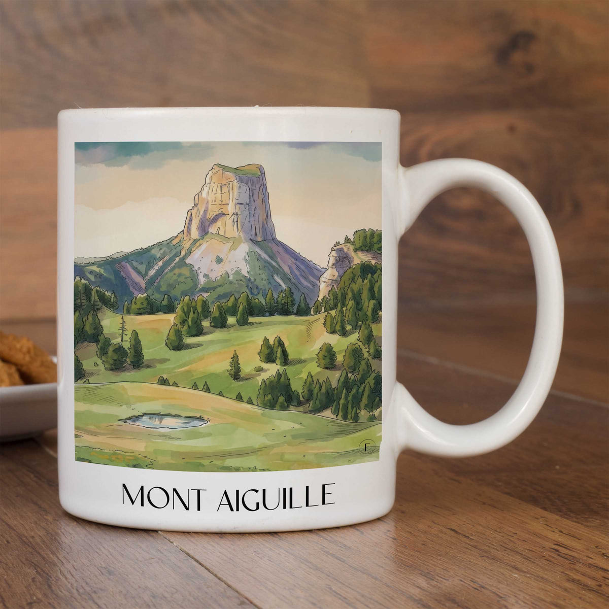 mont-aiguille-vercors-frankreich-kaffeebecher-aquarell