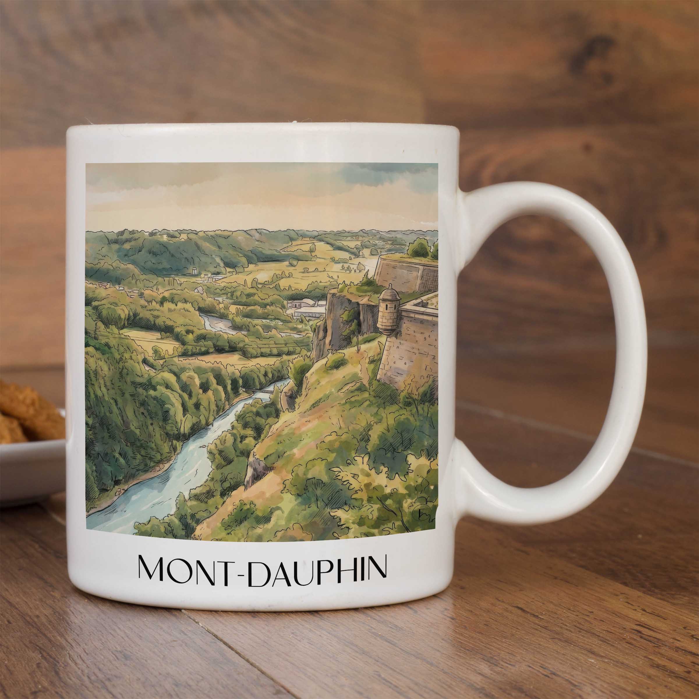 mont-dauphin-guillestre-frankreich-kaffeebecher-aquarell
