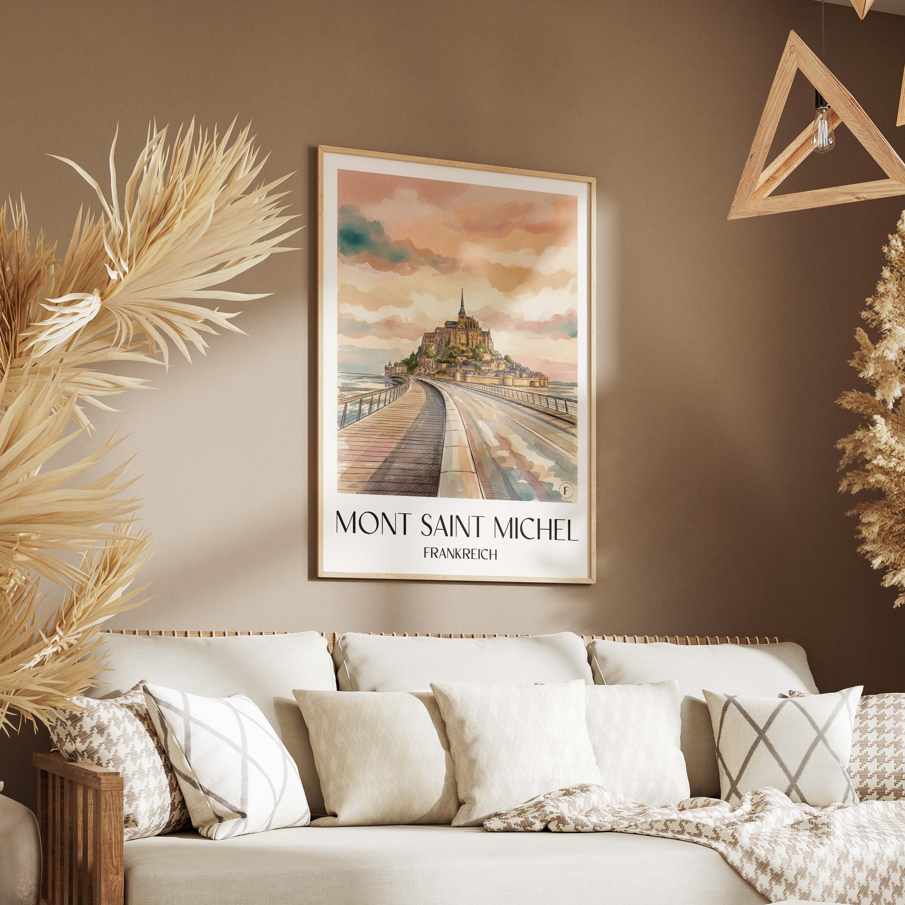 mont-saint-michel-frankreich-poster-aquarell