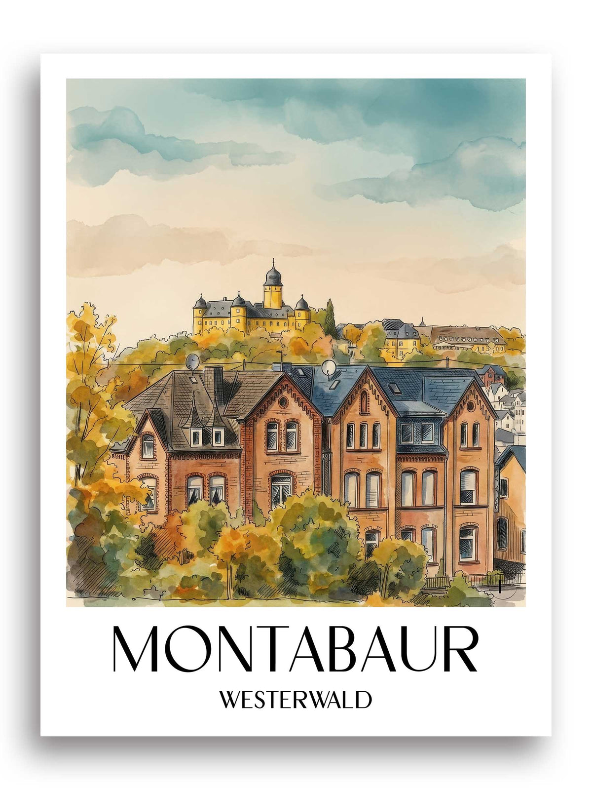 montabaur-westerwald-deutschland-poster-aquarell