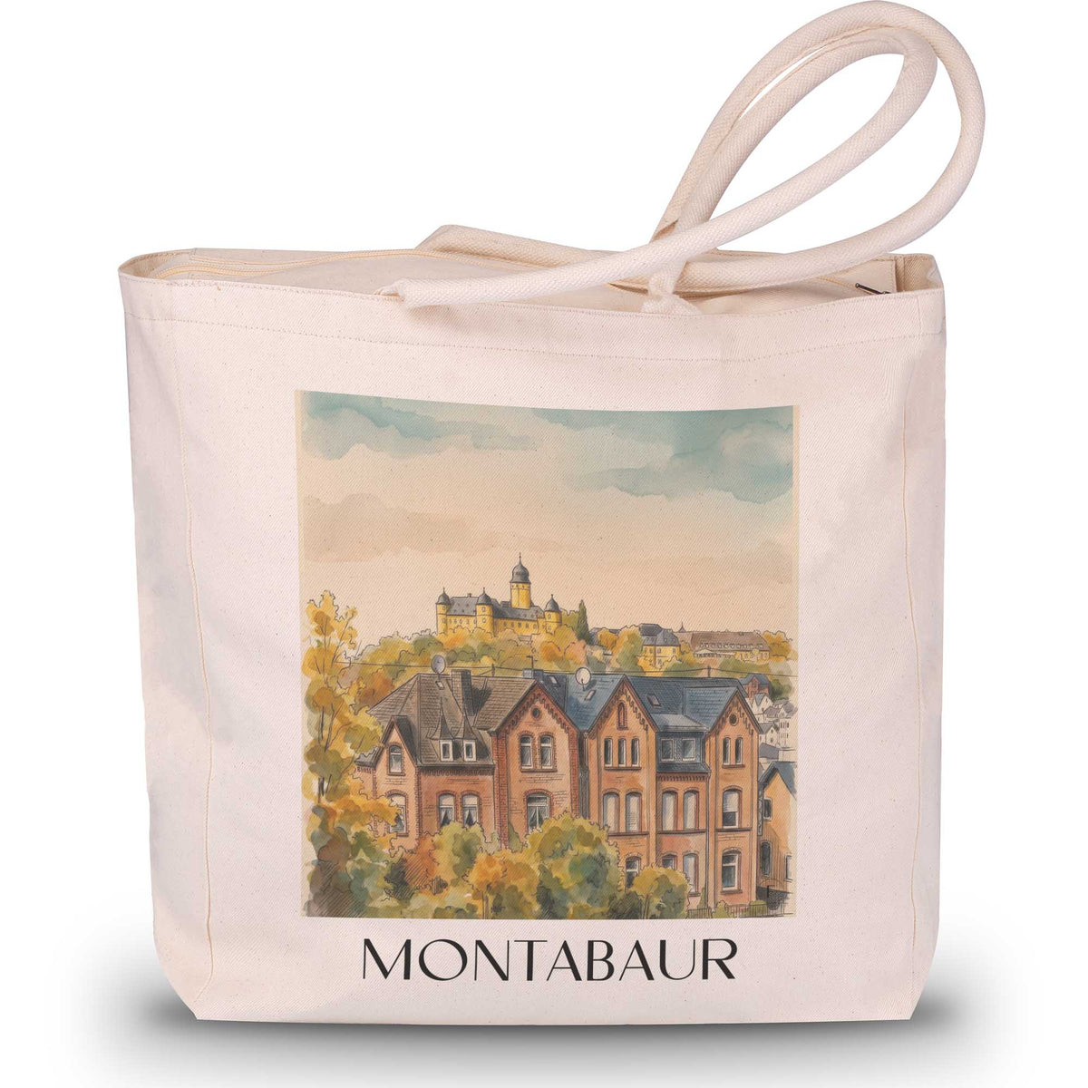 montabaur-westerwald-deutschland-einkaufstasche-aquarell