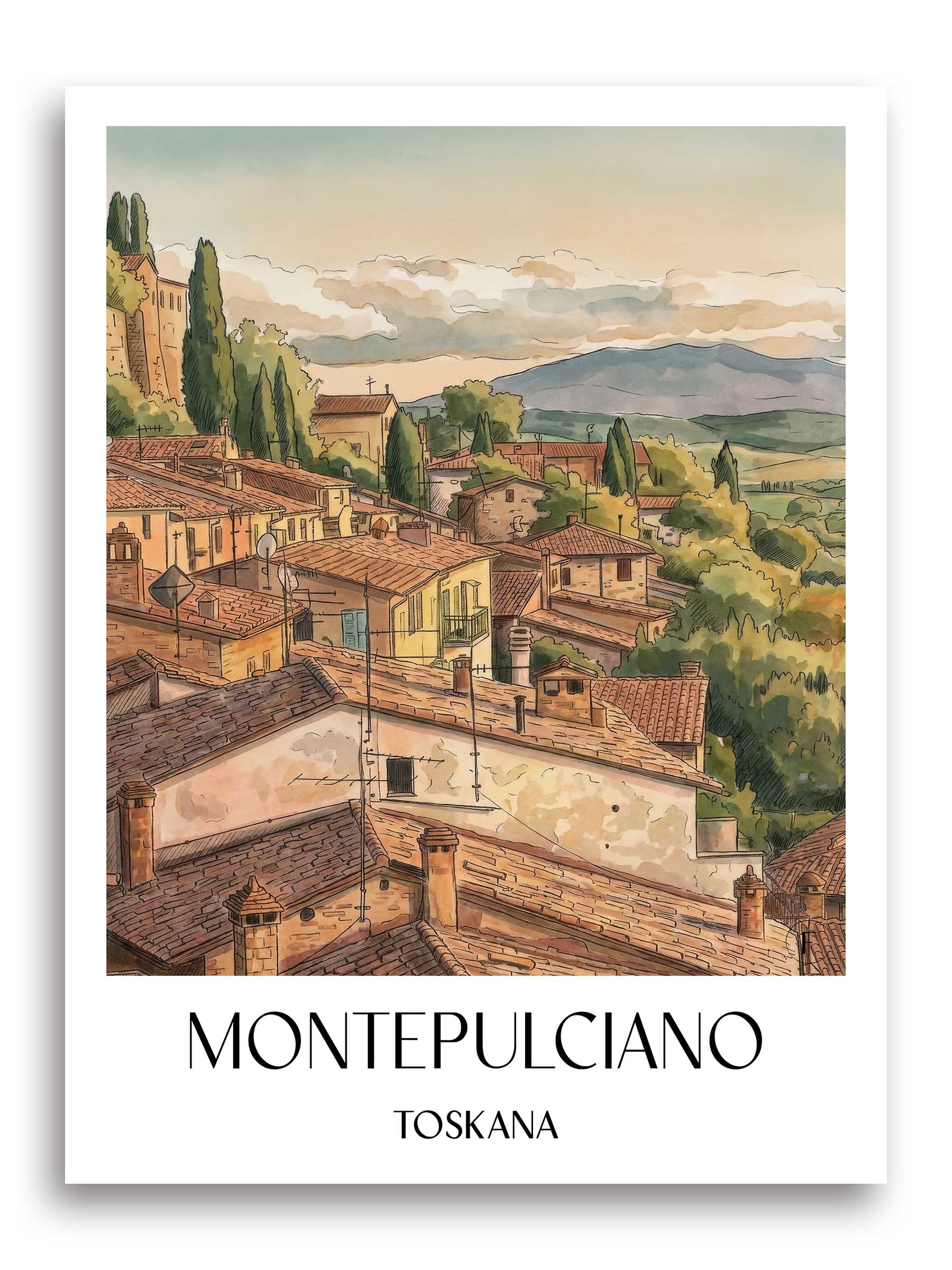 montepulciano-toskana-italien-poster-aquarell