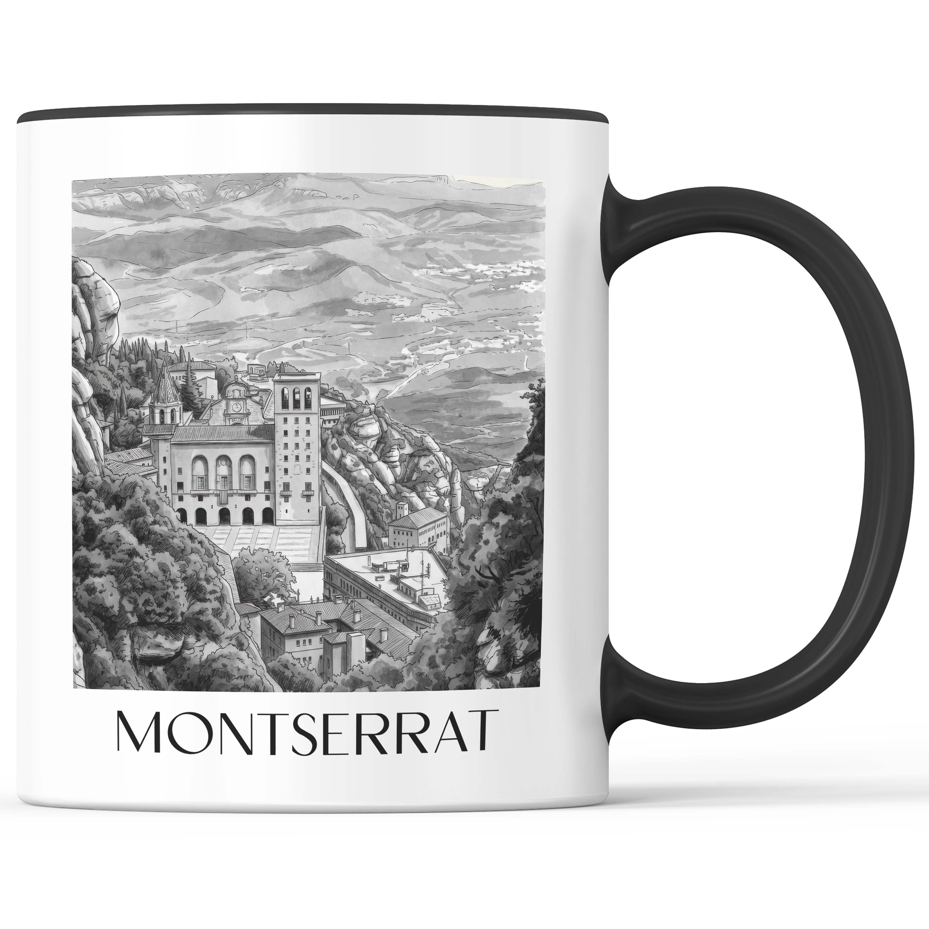 montserrat-spanien-montserrat-und-spanien-kaffeebecher-aquarell-schwarz-weiss