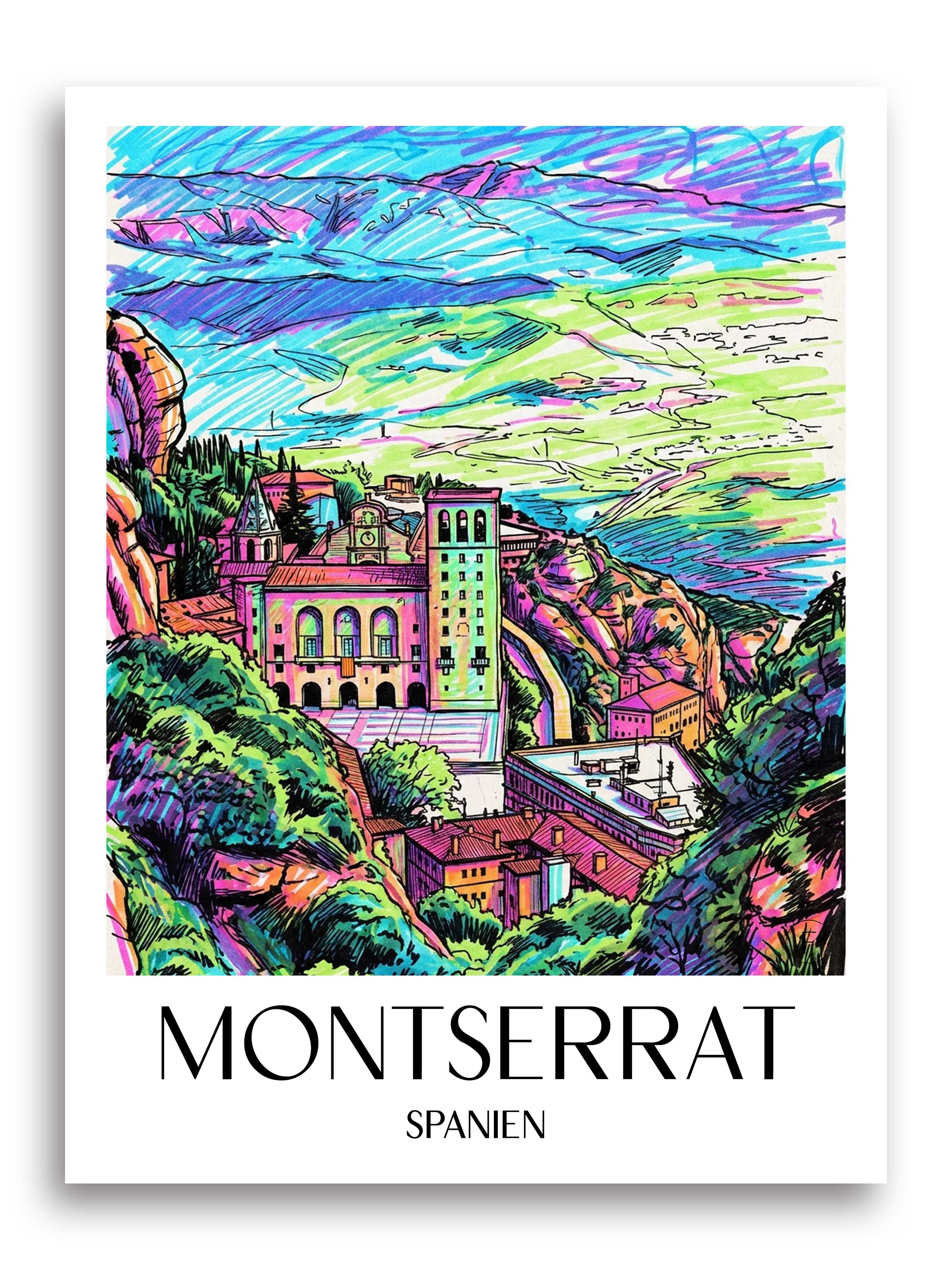 montserrat-spanien-montserrat-und-spanien-poster-graffiti