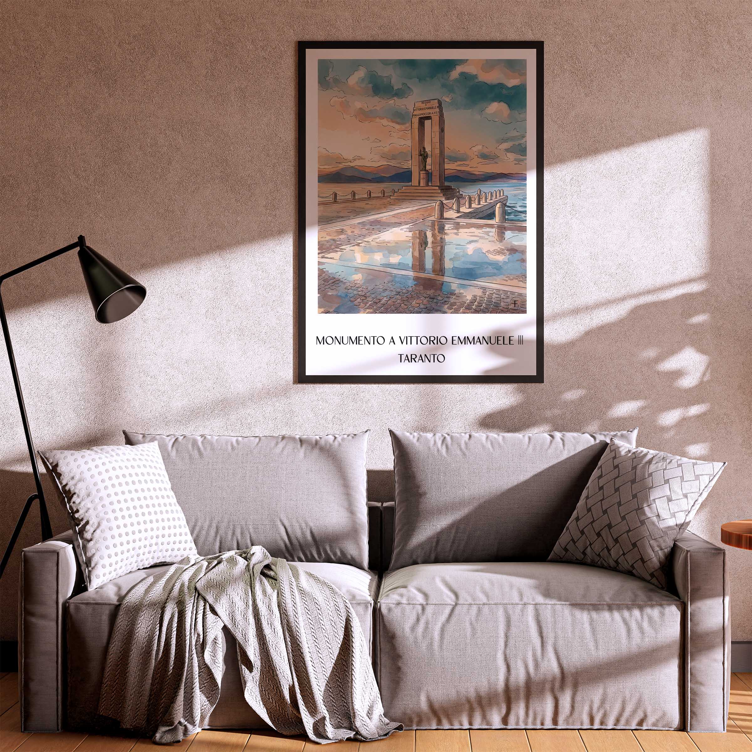 monumento-a-vittorio-emmanuele-iii-reggio-calabria-italien-poster-aquarell