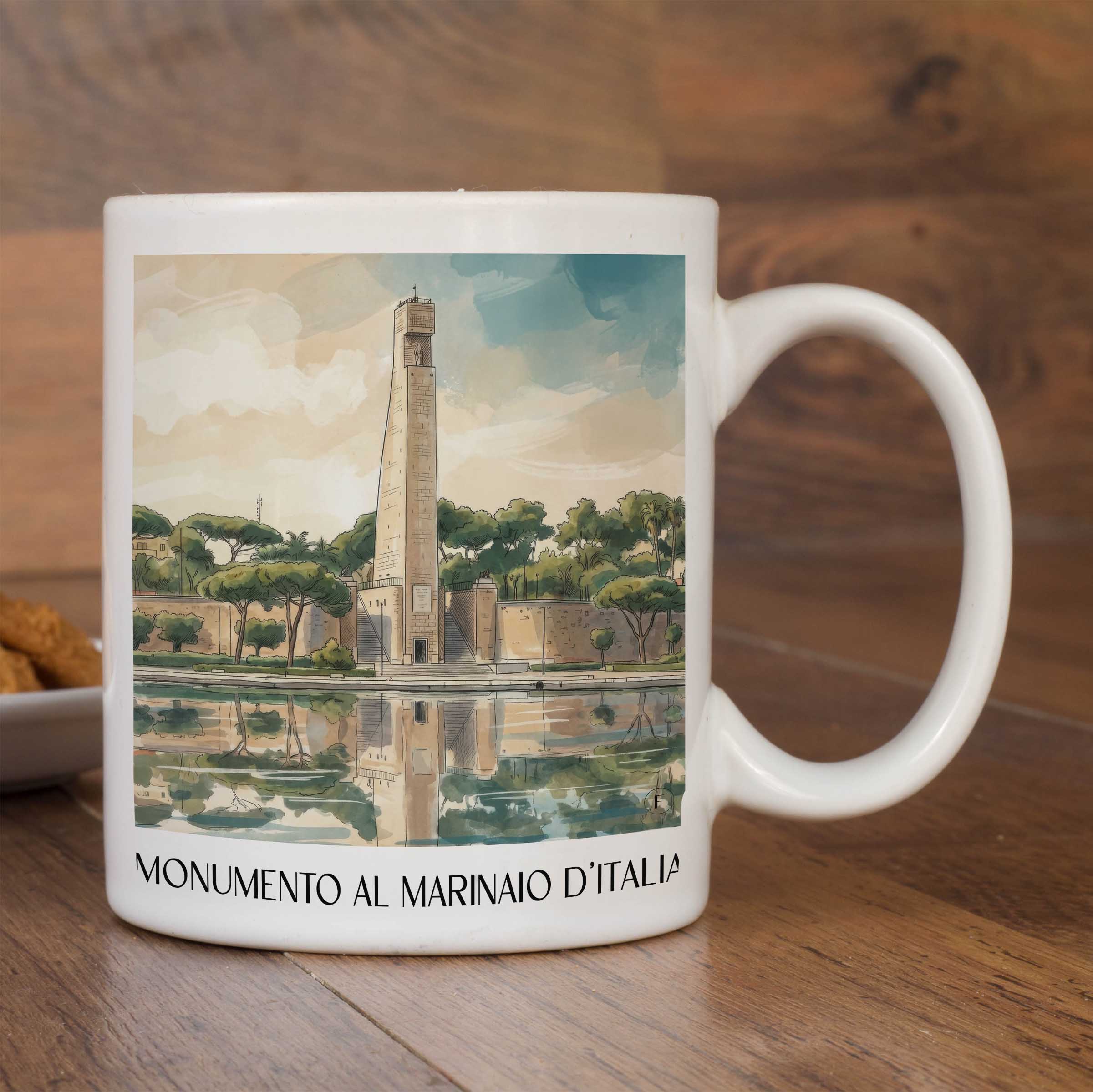 monumento-al-marinaio-d´italia-brindisi-italien-kaffeebecher-aquarell