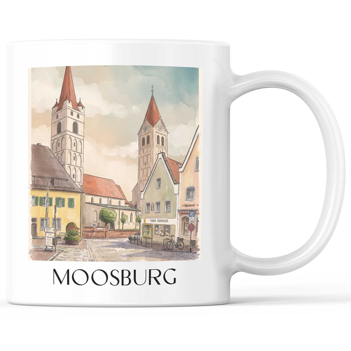 moosburg-isartal-deutschland-kaffeebecher-aquarell