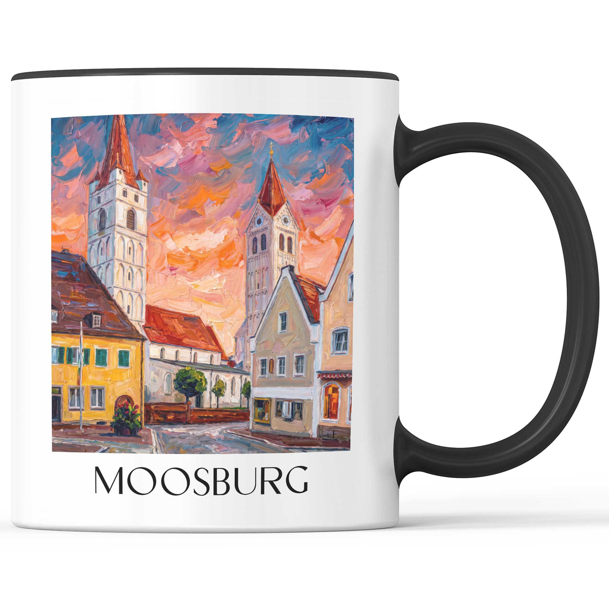 moosburg-isartal-deutschland-kaffeebecher-oil-painting-oelgemaelde