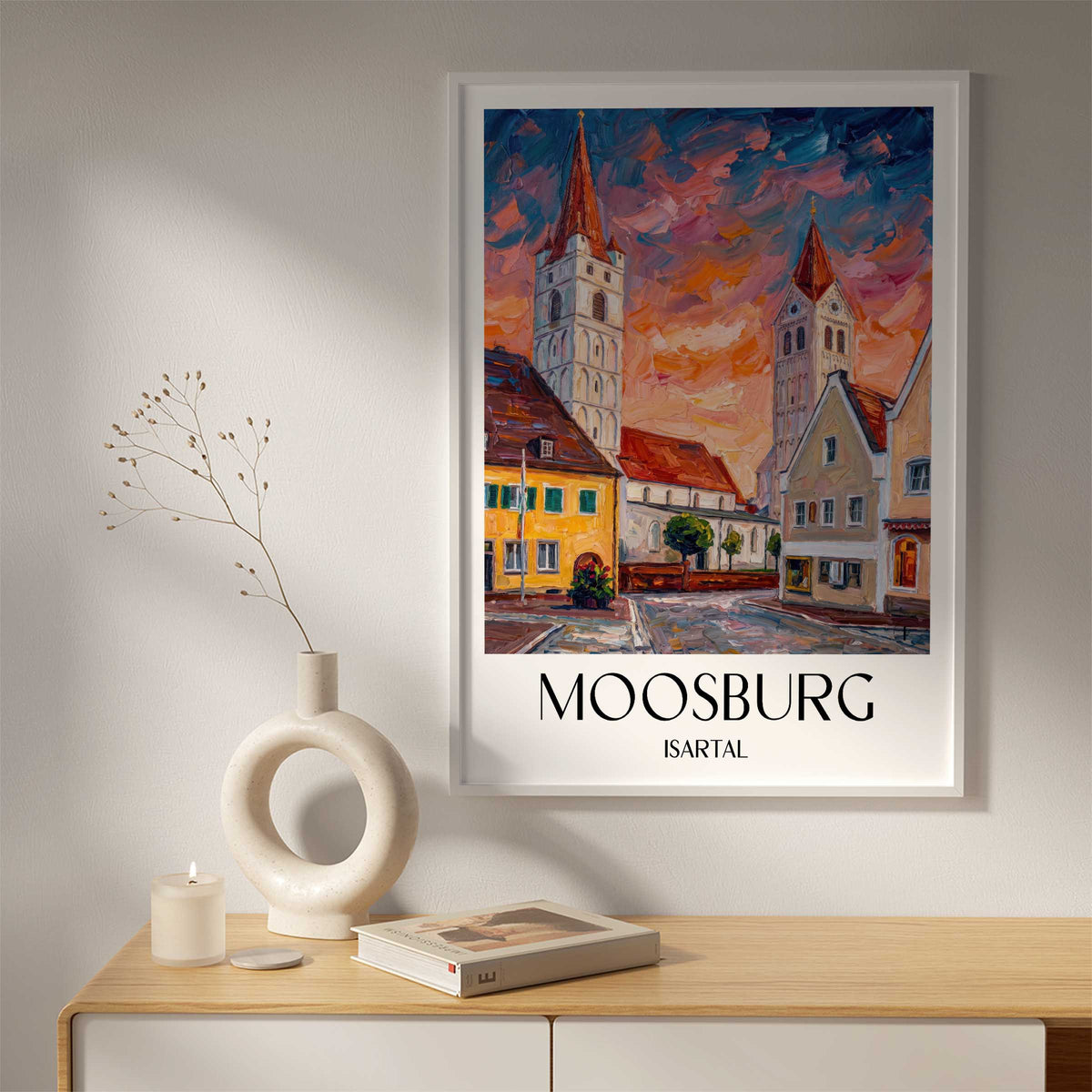 moosburg-isartal-deutschland-poster-oil-painting-oelgemaelde