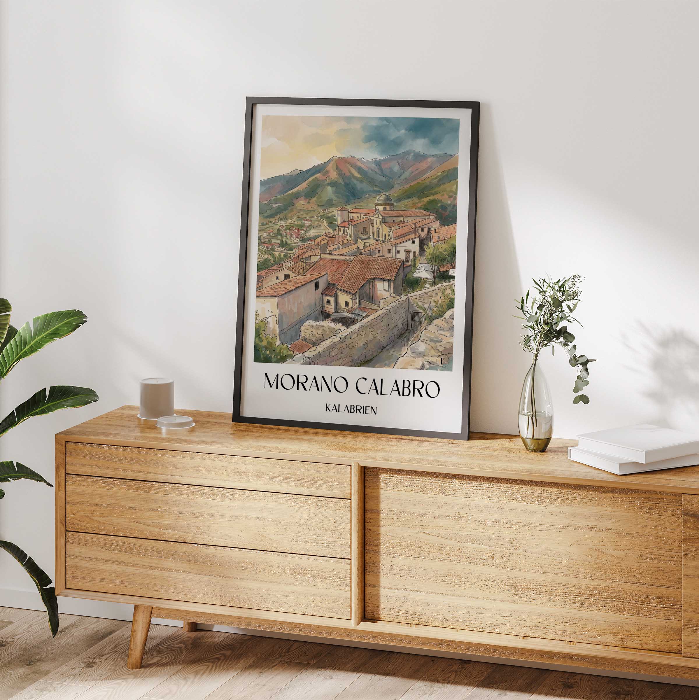 morano-calabro-kalabrien-italien-poster-aquarell
