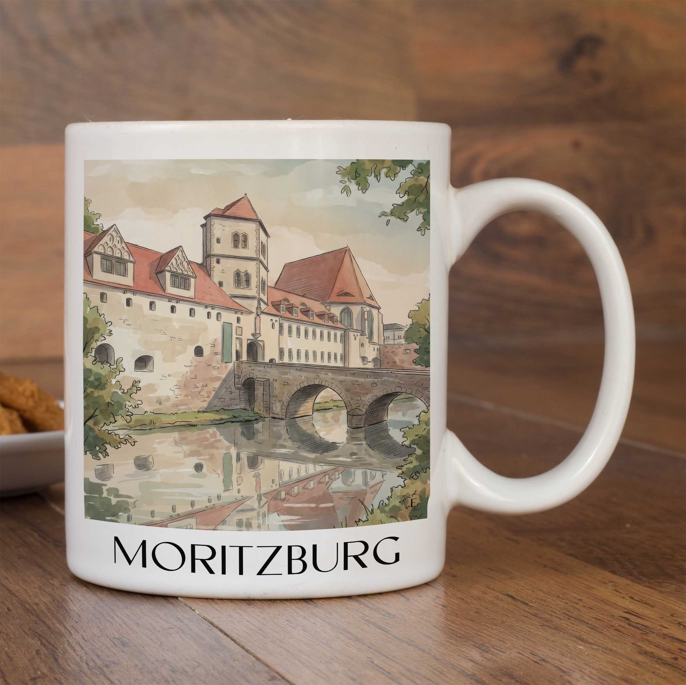 moritzburg-halle-deutschland-kaffeebecher-aquarell