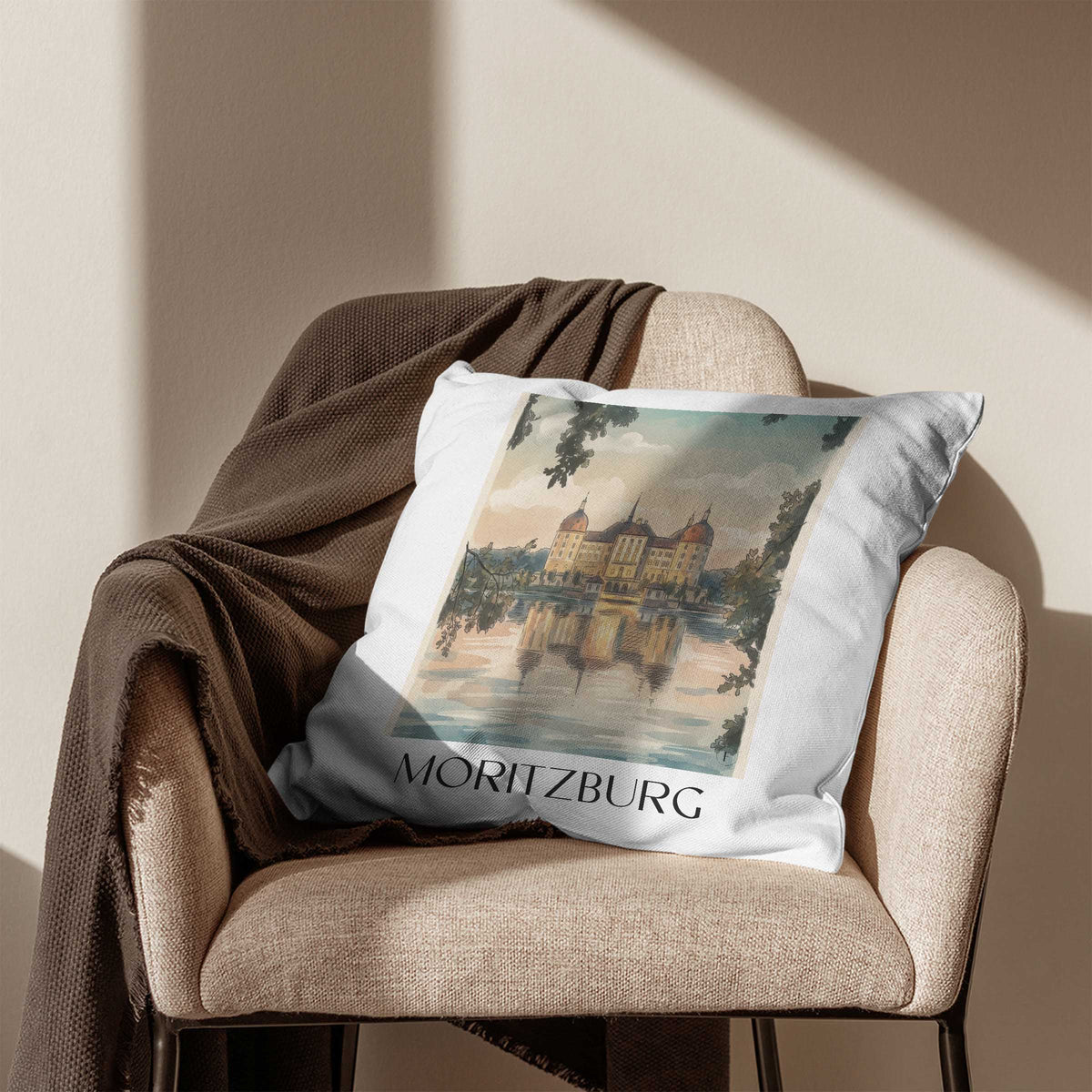 moritzburg-deutschland-deutschland-kissenbezug-aquarell