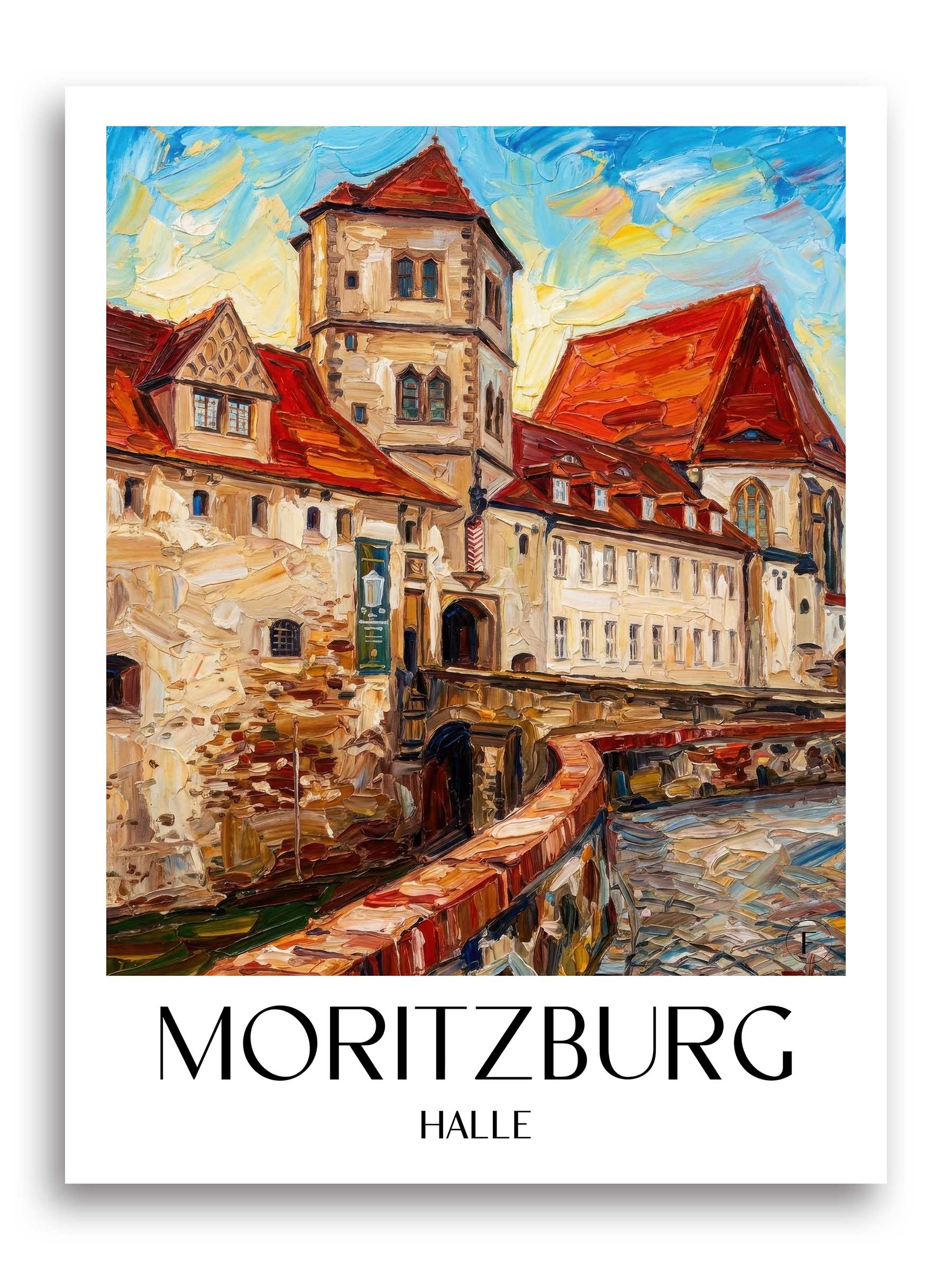 moritzburg-halle-deutschland-poster-oil-painting-oelgemaelde