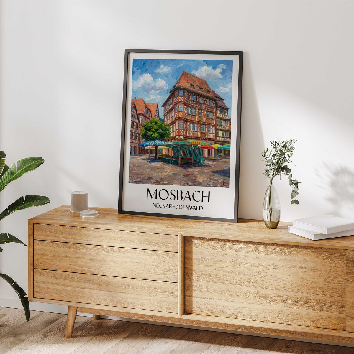 mosbach-neckar-odenwald-deutschland-poster-oil-painting-oelgemaelde