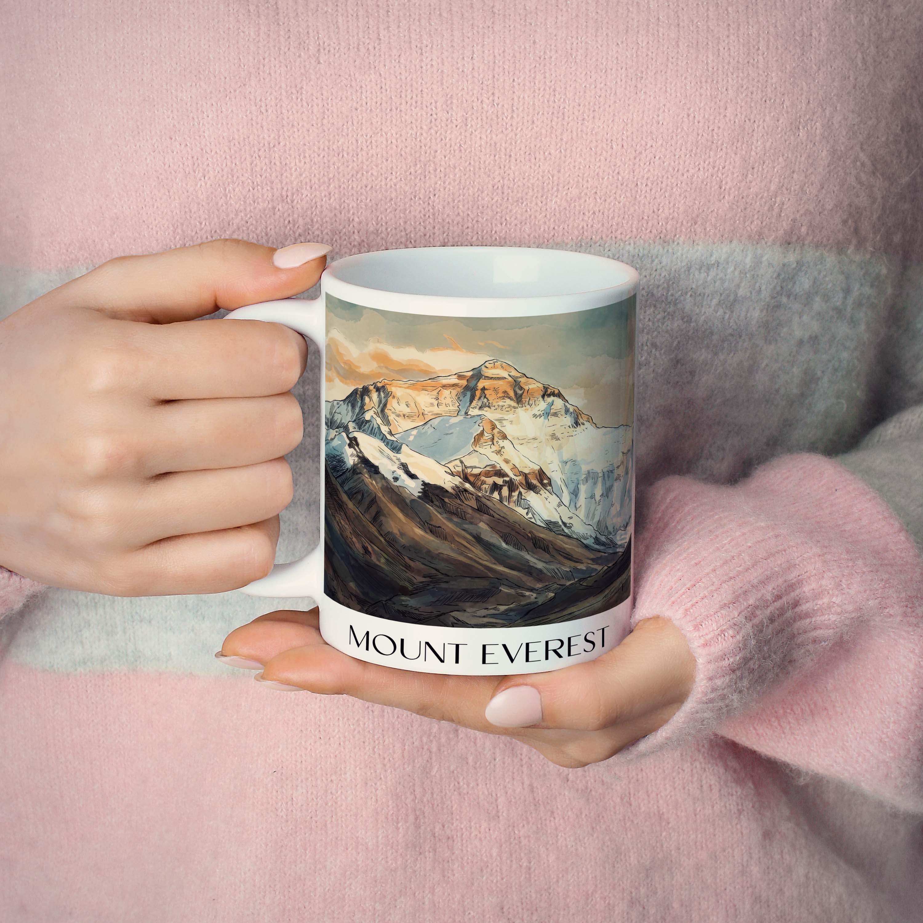 mount-everest-kaffeebecher-aquarell