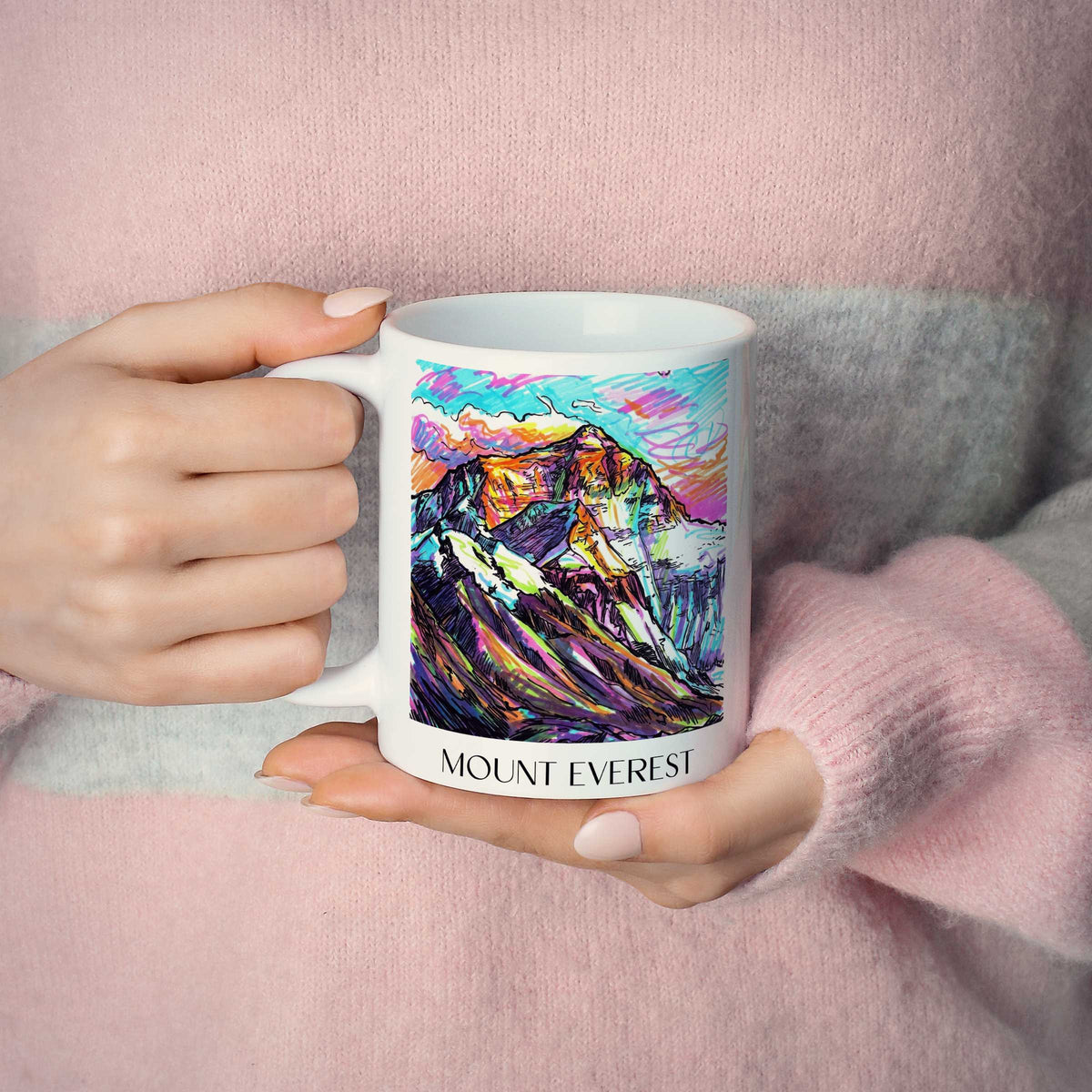 mount-everest-himalaya-kaffeebecher-graffiti