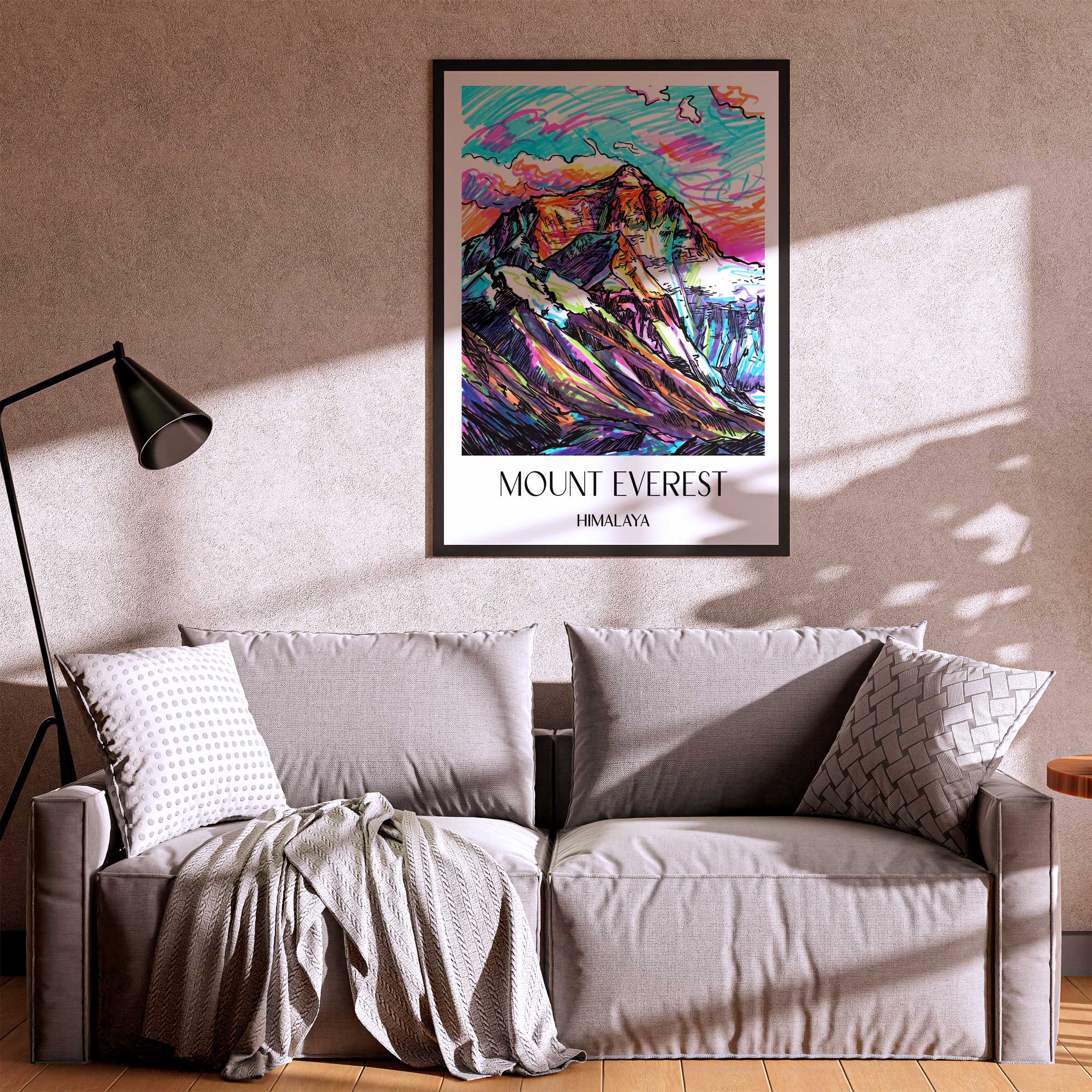 mount-everest-himalaya-poster-graffiti