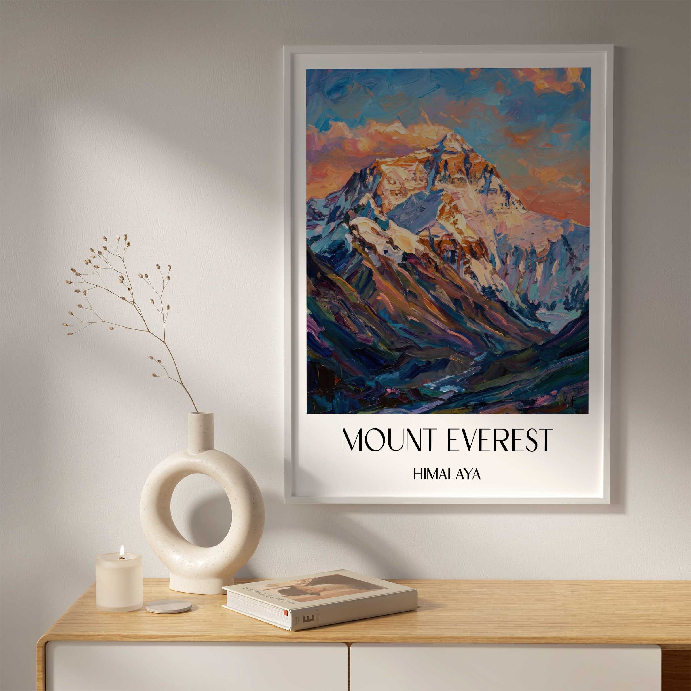 mount-everest-himalaya-poster-oil-painting-oelgemaelde