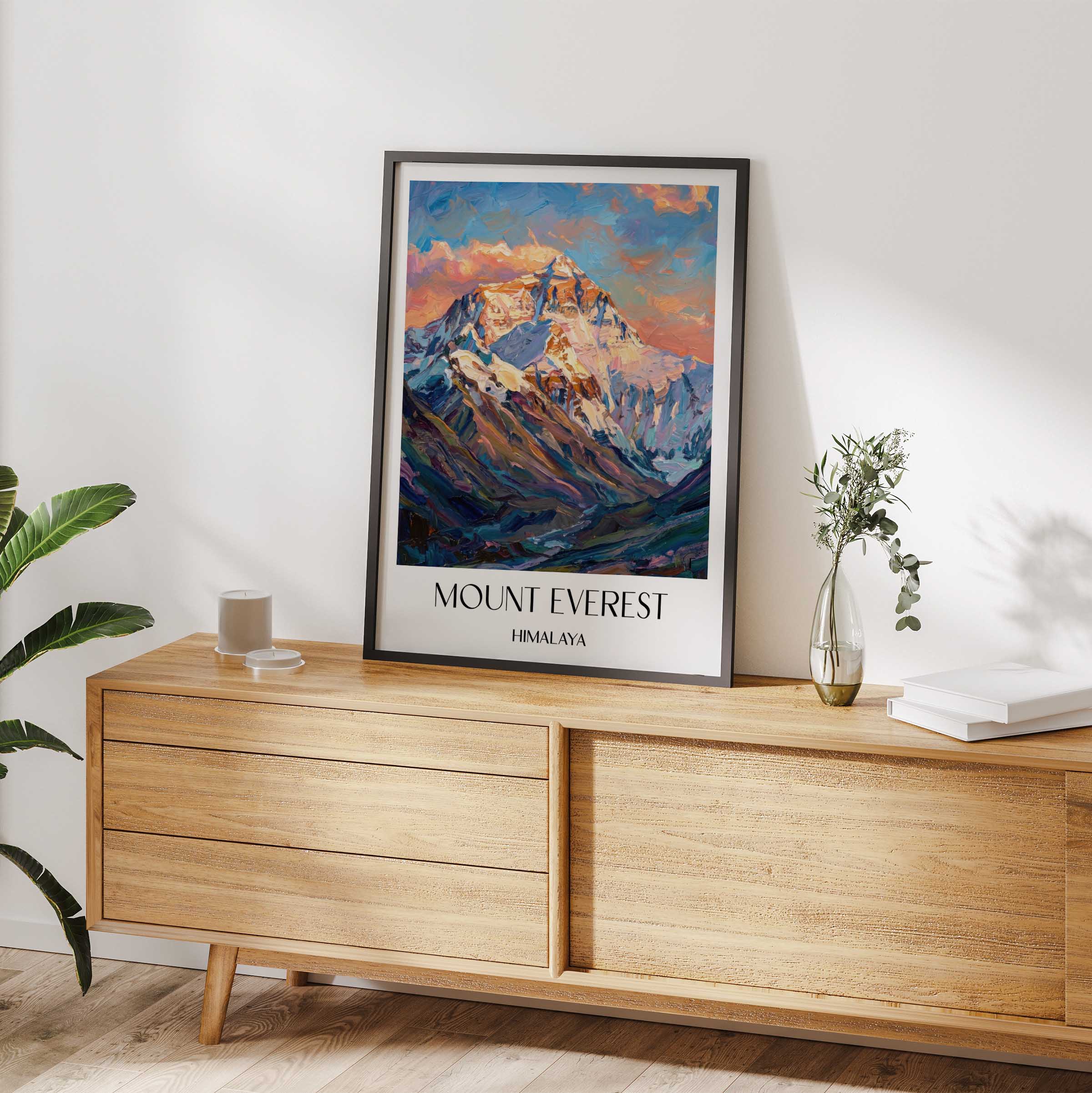 mount-everest-himalaya-poster-oil-painting-oelgemaelde