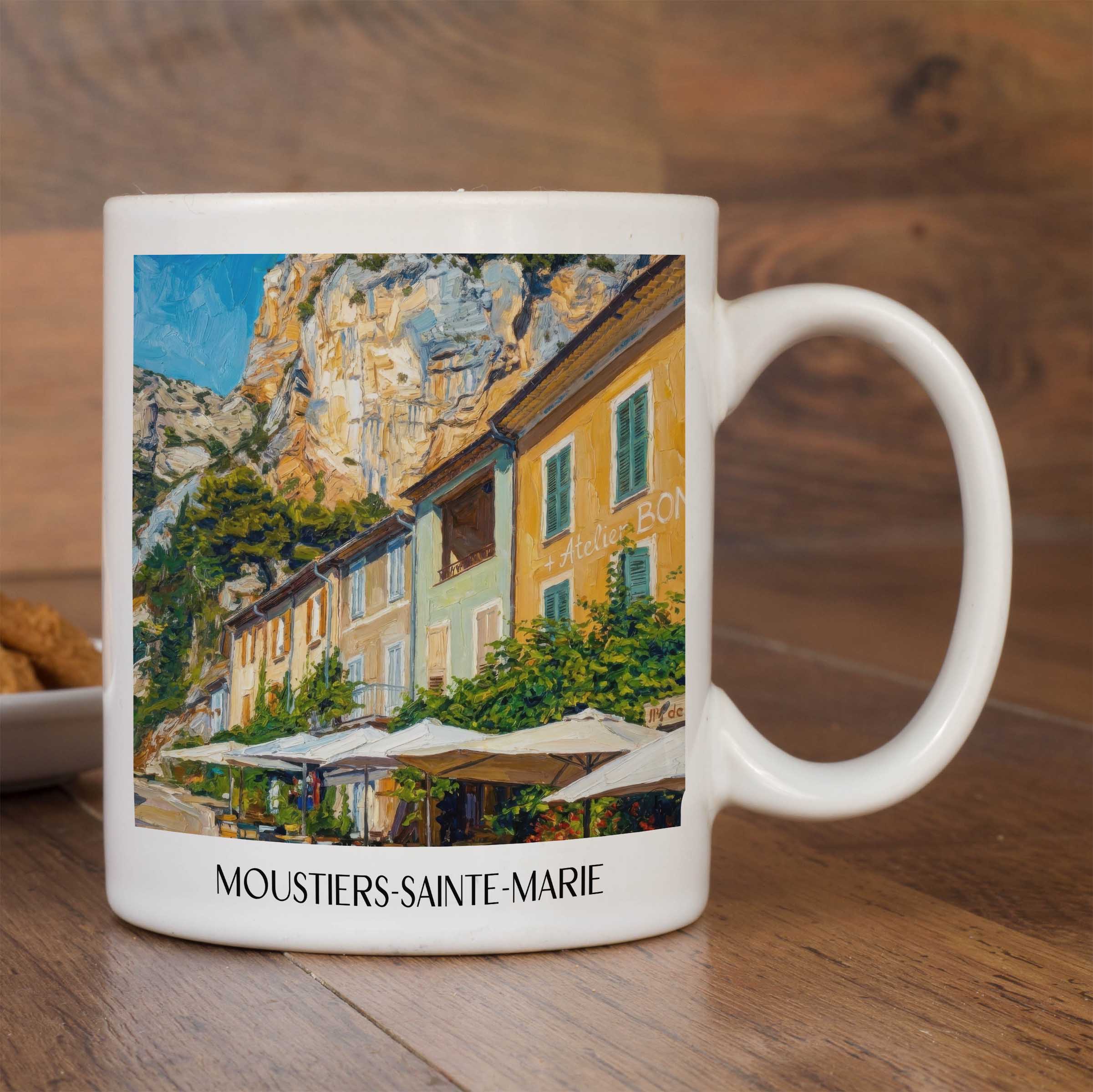 moustiers-sainte-marie-provence-frankreich-kaffeebecher-oil-painting-oelgemaelde
