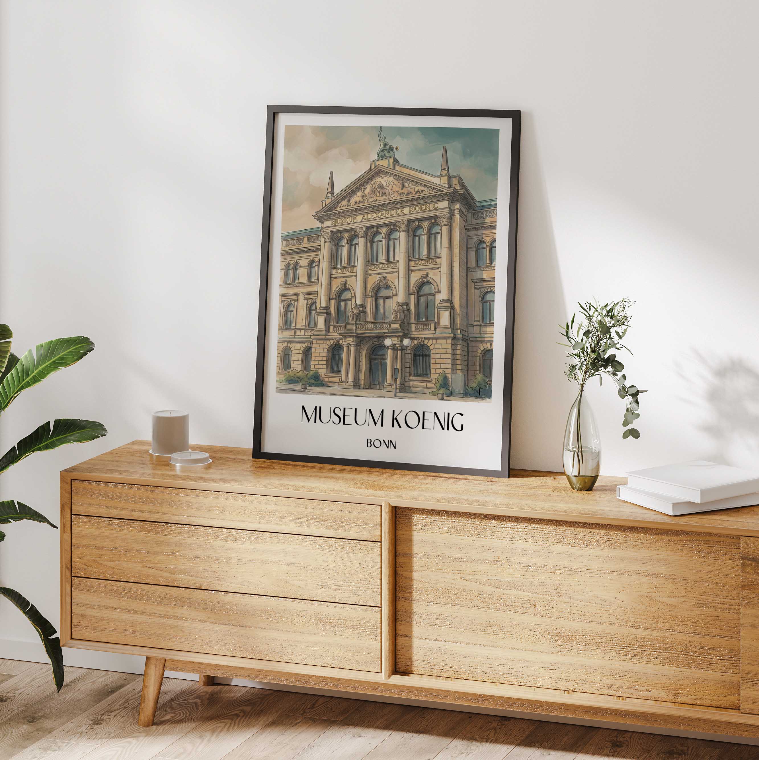 museum-koenig-bonn-deutschland-poster-aquarell