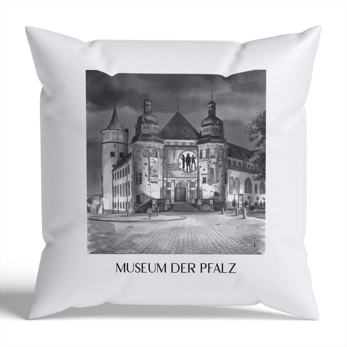 museum-der-pfalz-speyer-deutschland-kissenbezug-aquarell-schwarz-weiss