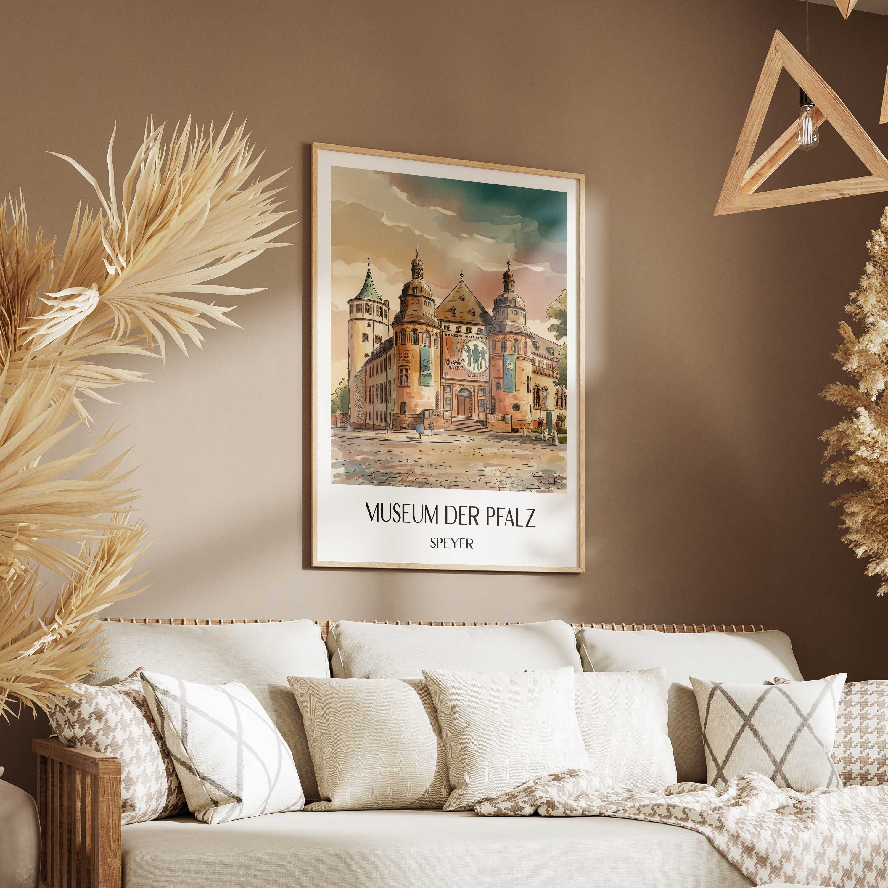 museum-der-pfalz-speyer-deutschland-poster-aquarell