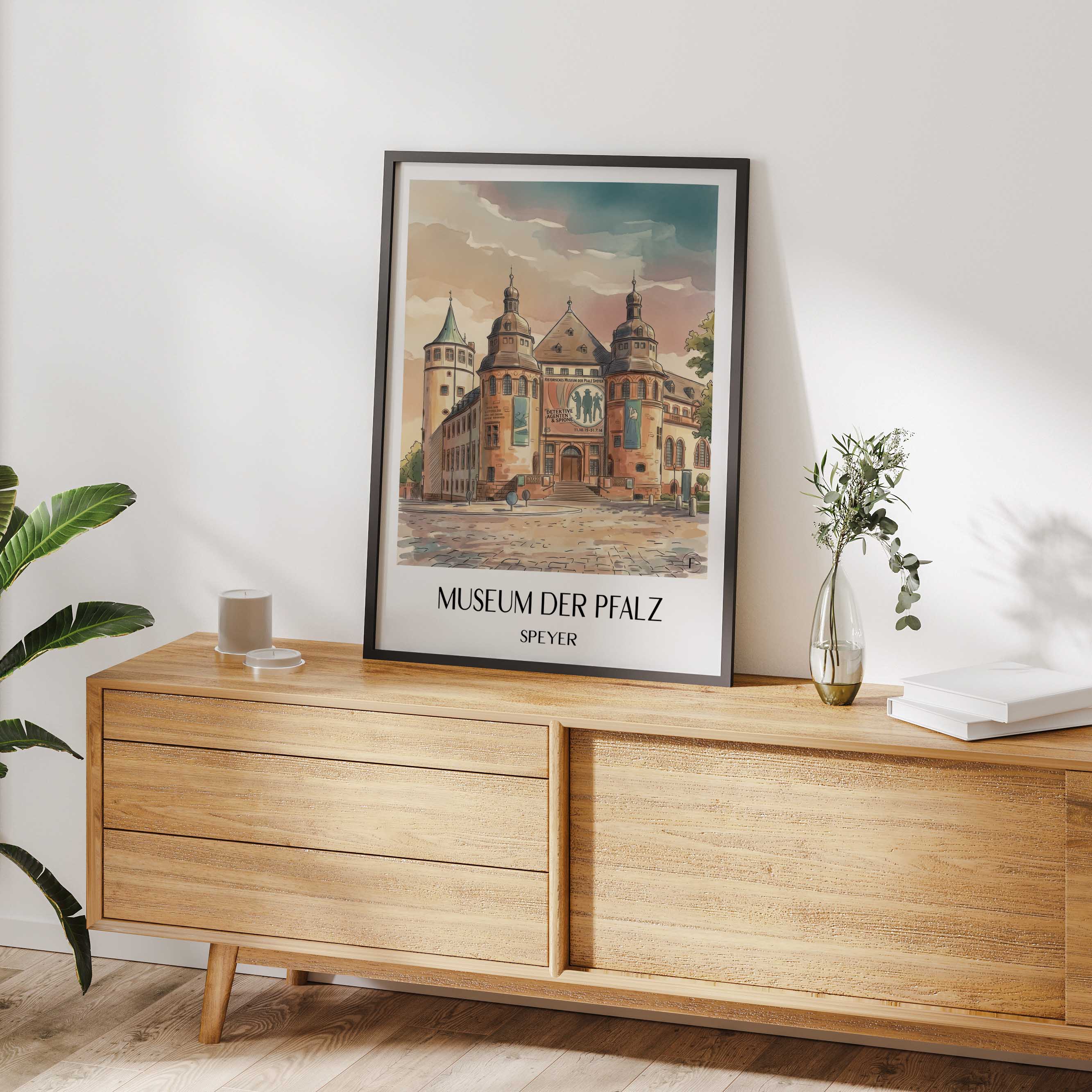 museum-der-pfalz-speyer-deutschland-poster-aquarell