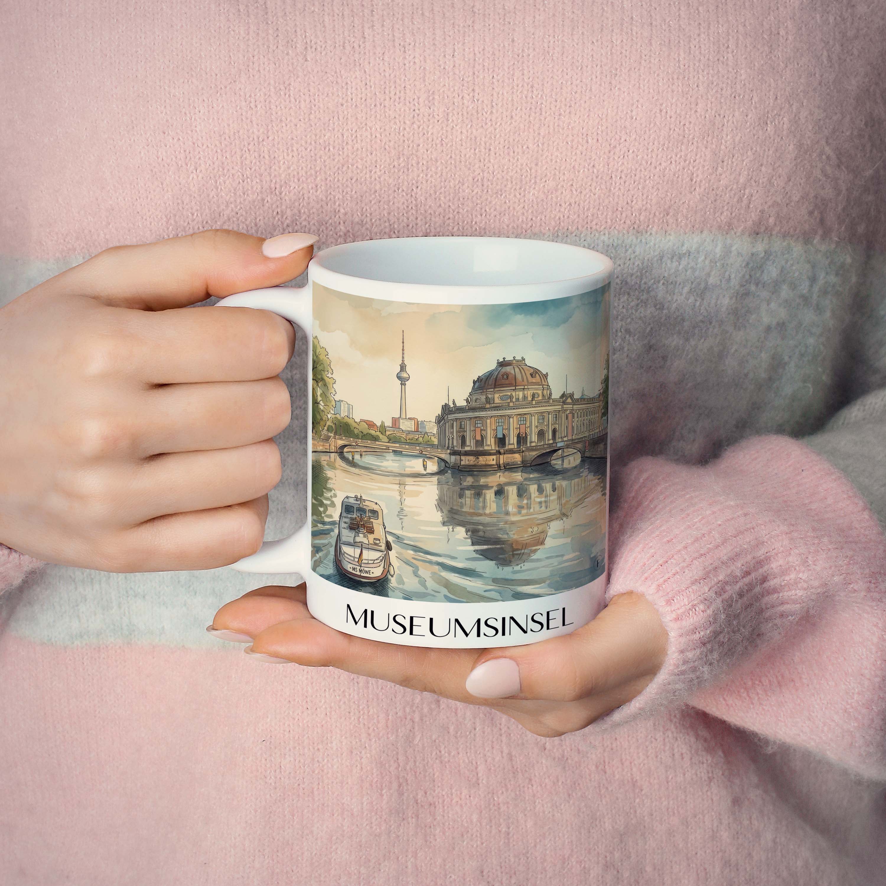 museumsinsel-berlin-deutschland-kaffeebecher-aquarell