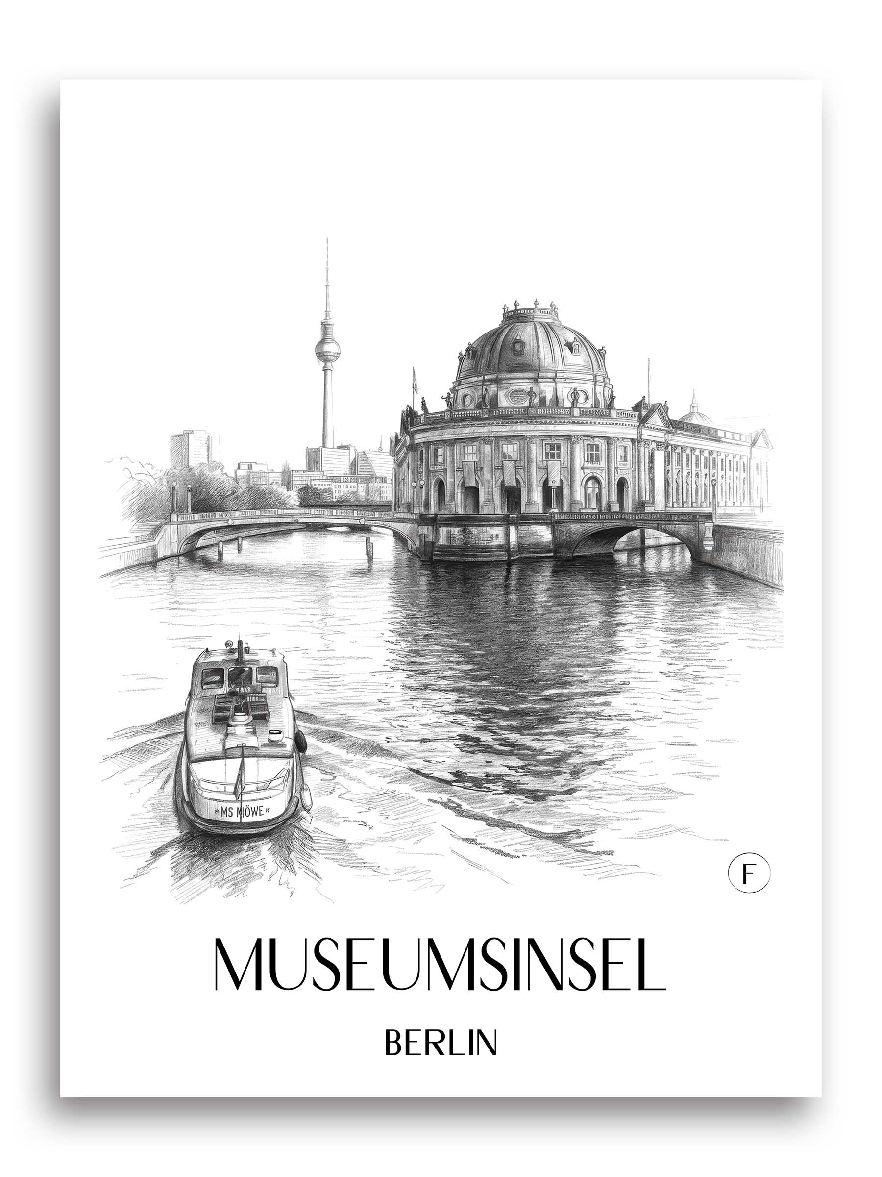 museumsinsel-berlin-deutschland-poster-bleistift-zeichnung-drawing