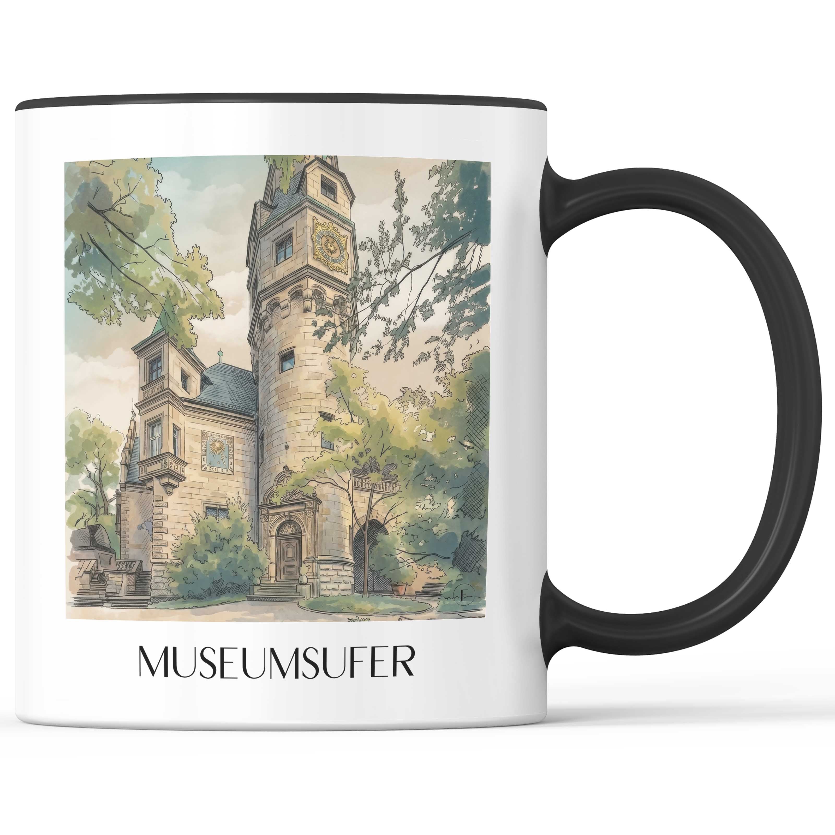 museumsufer-frankfurt-deutschland-kaffeebecher-aquarell