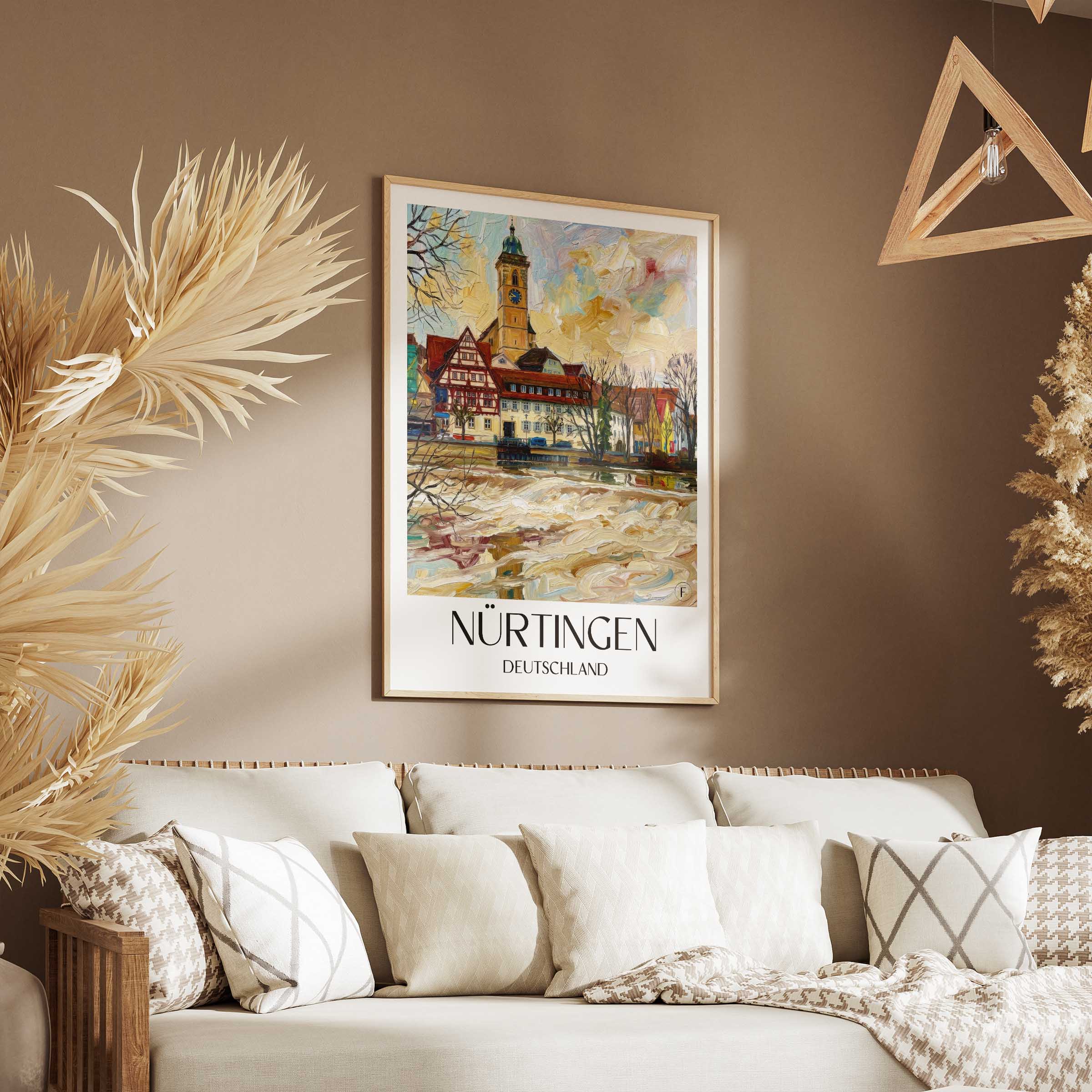 nürtingen-deutschland-poster-oil-painting-oelgemaelde