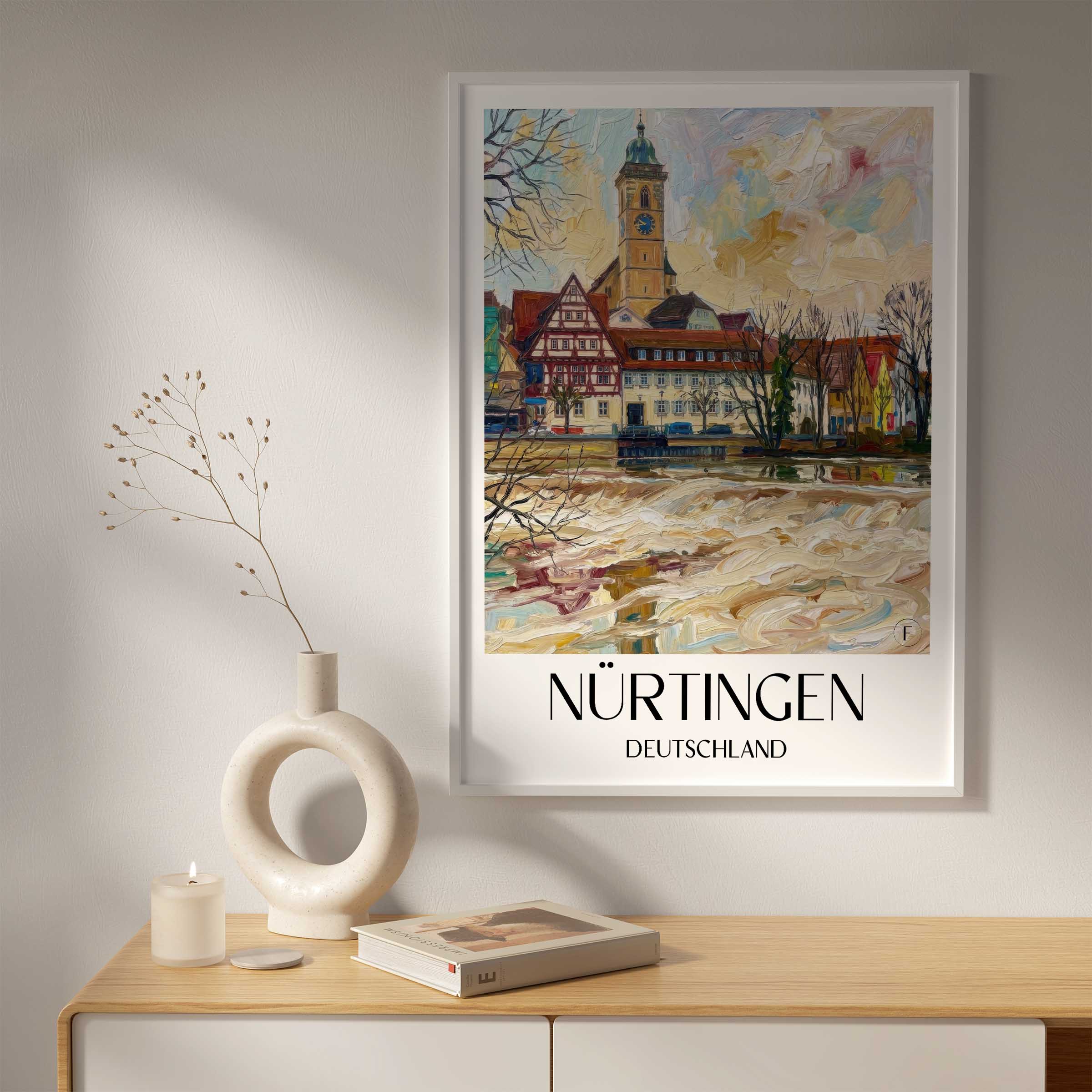 nürtingen-deutschland-poster-oil-painting-oelgemaelde