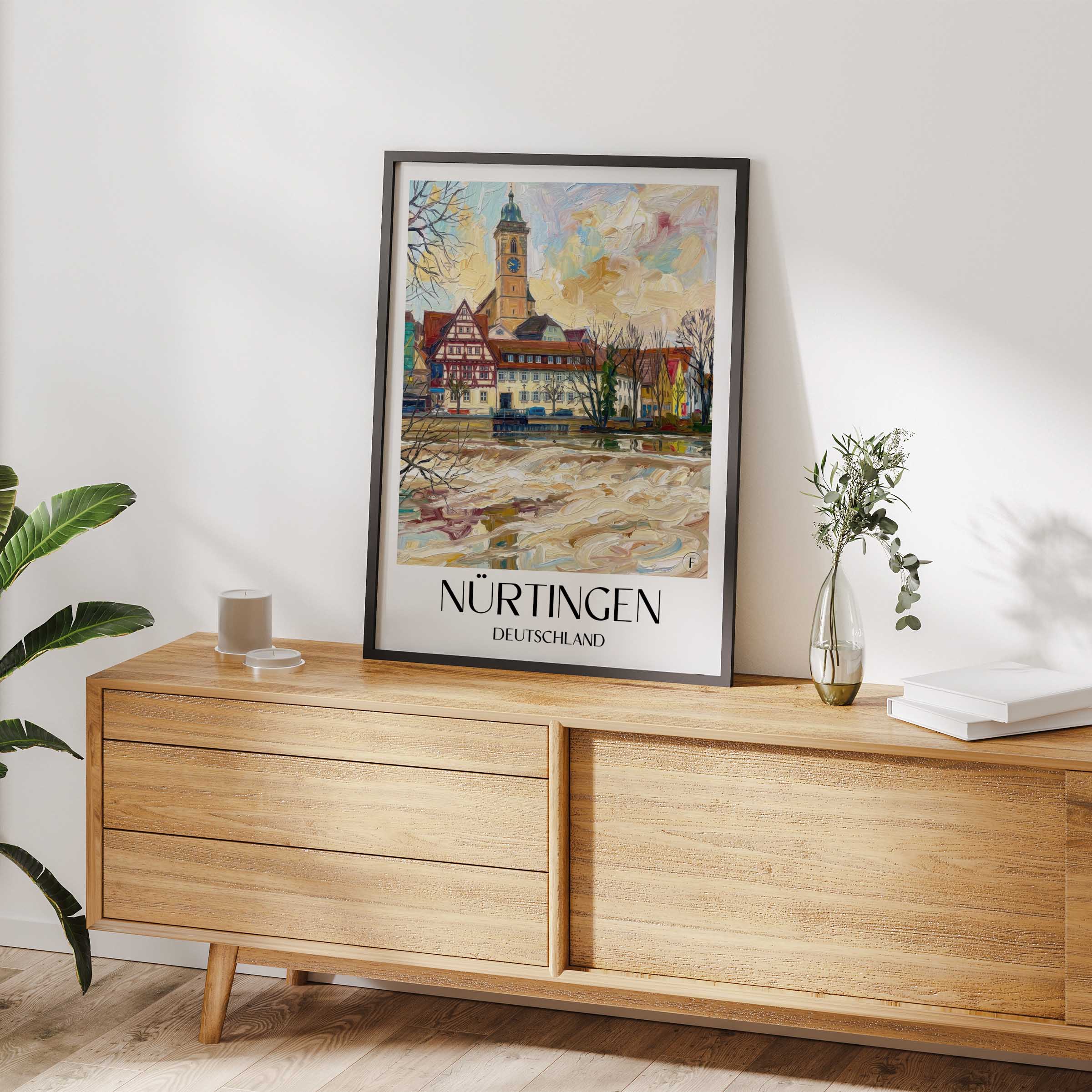 nürtingen-deutschland-poster-oil-painting-oelgemaelde
